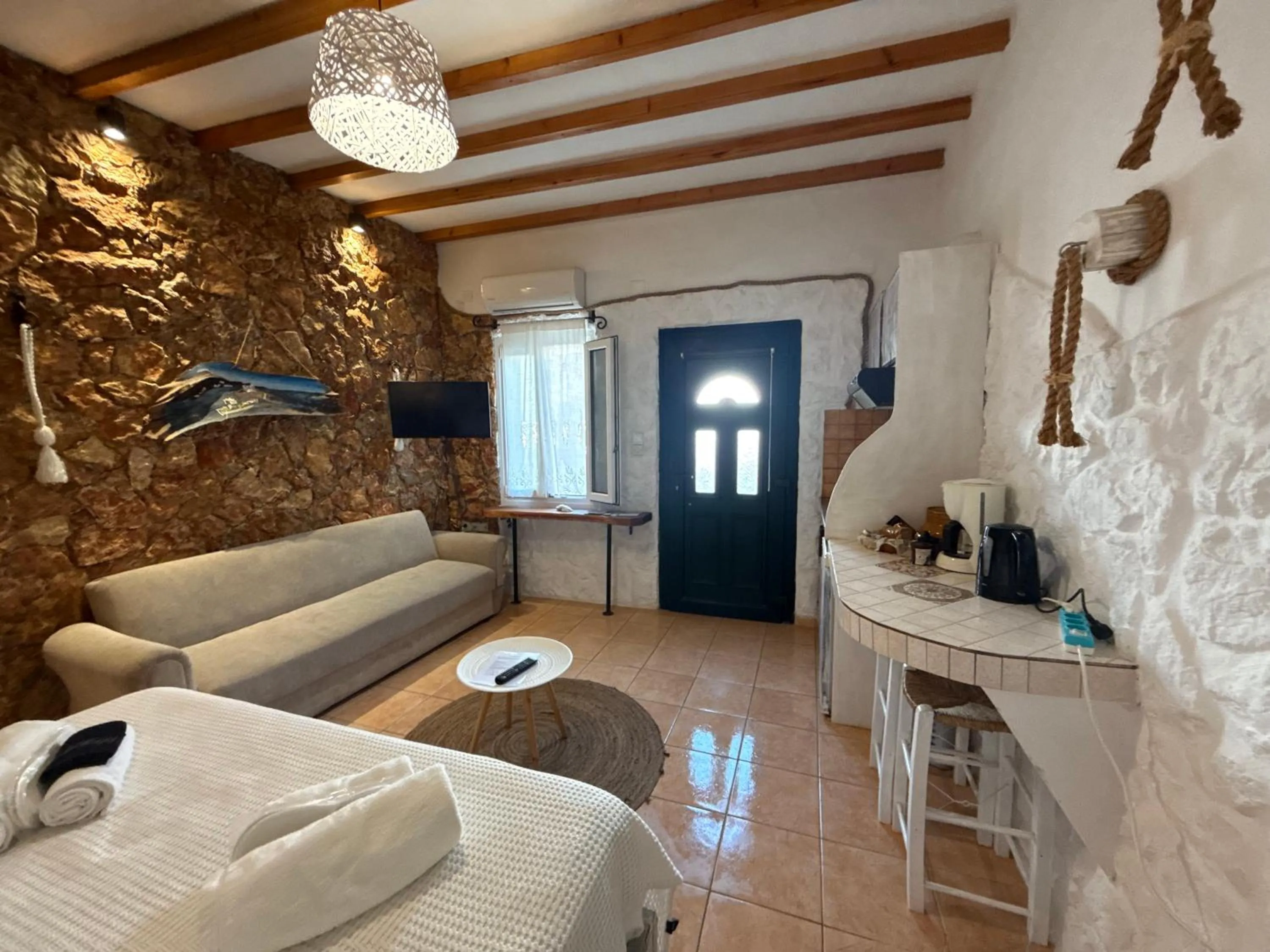 Bedroom in Atlazia Suites