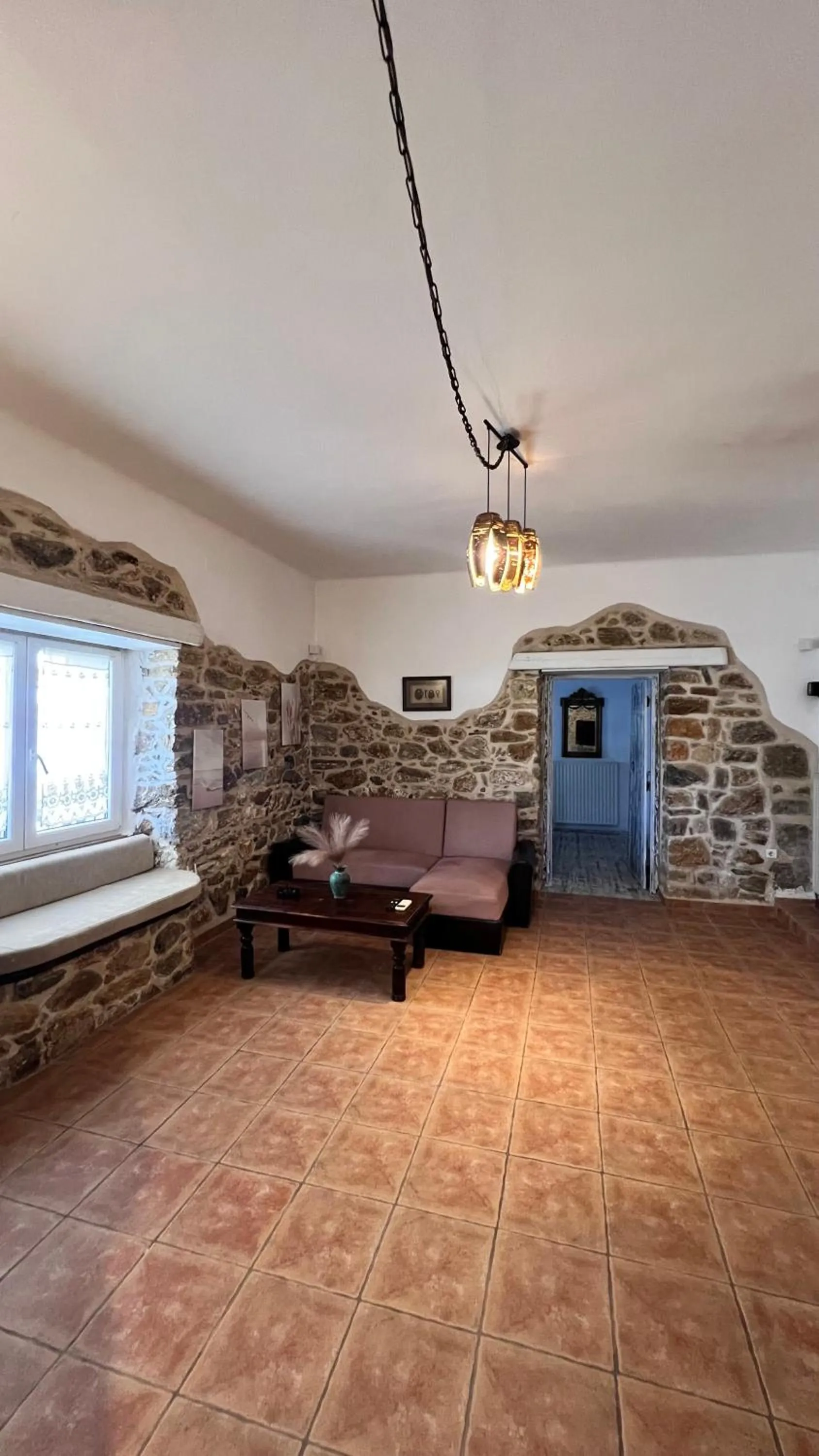 Seating area in Atlazia Suites