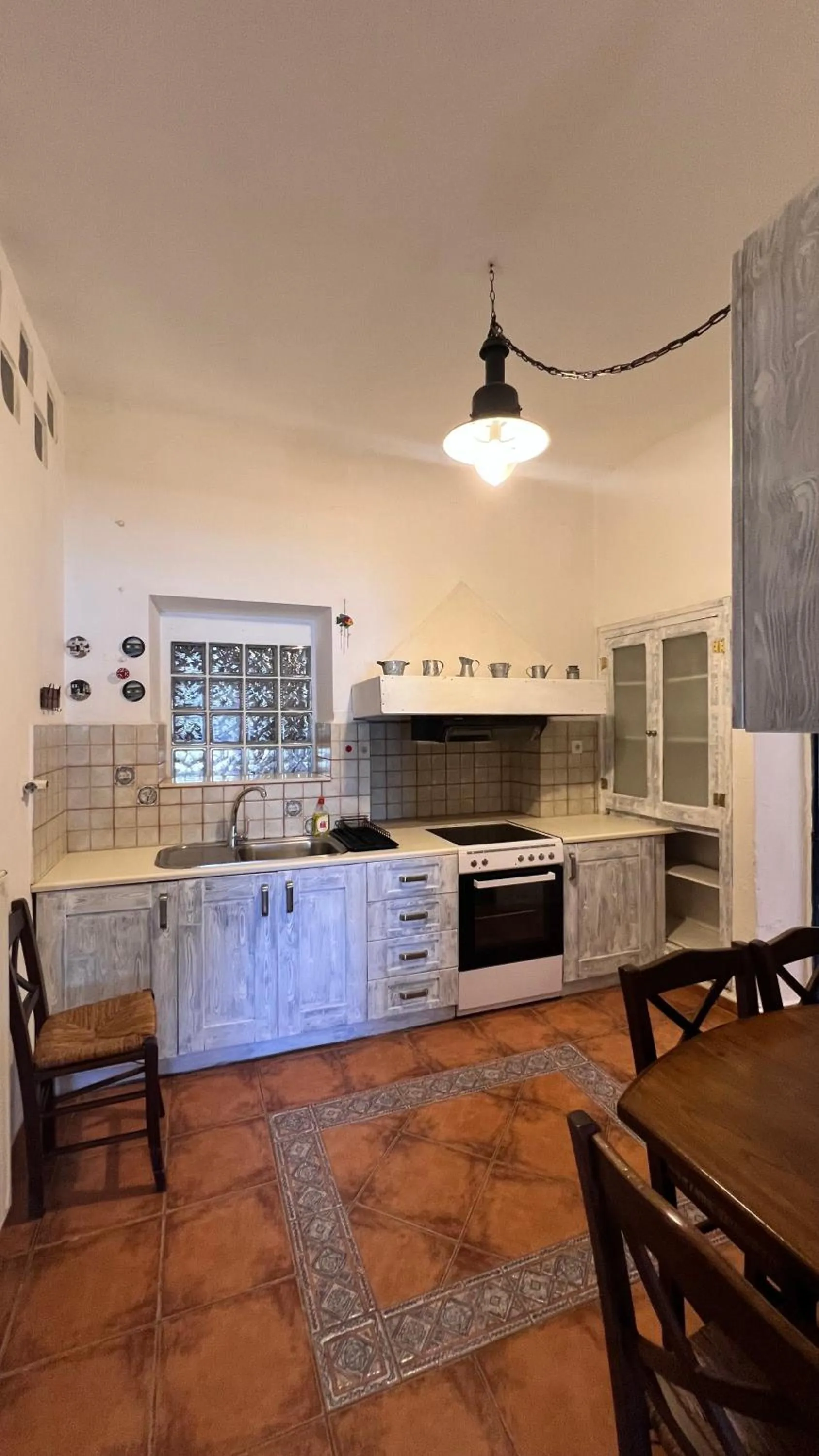 Kitchen or kitchenette in Atlazia Suites