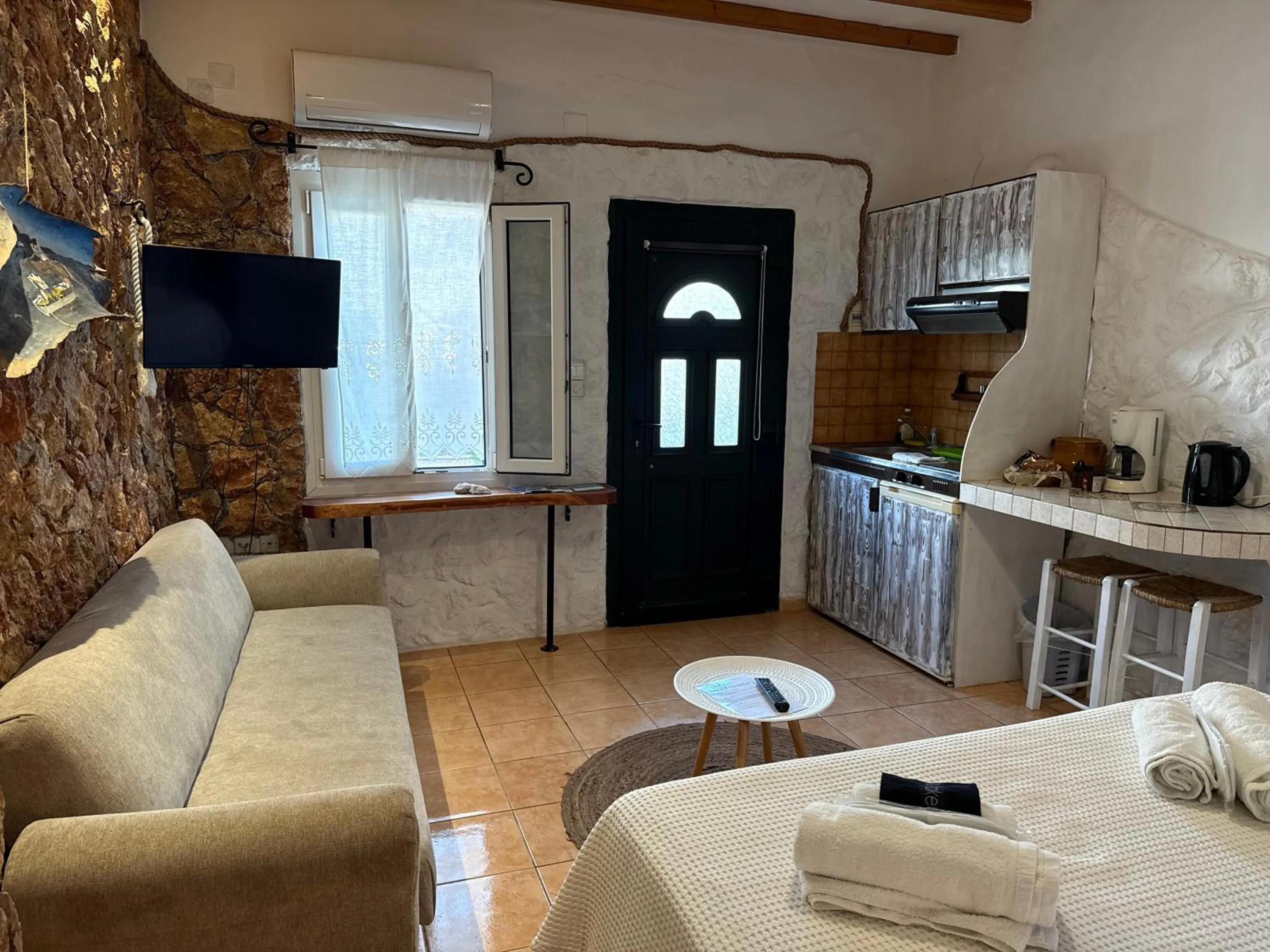 Bedroom in Atlazia Suites