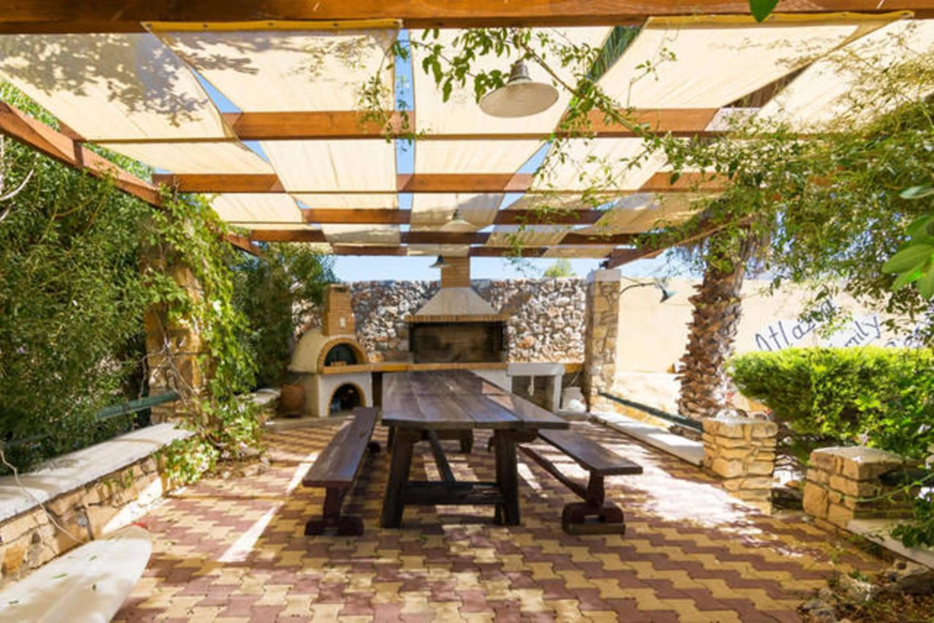 BBQ facilities in Atlazia Suites