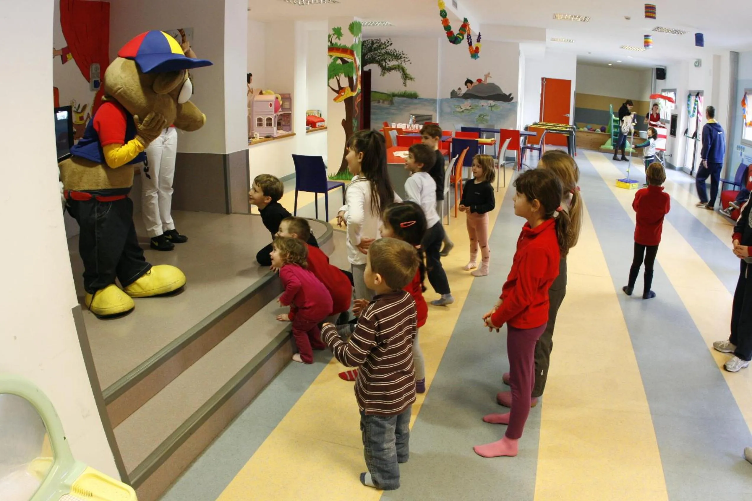 Children play ground in Grand Hotel Miramonti