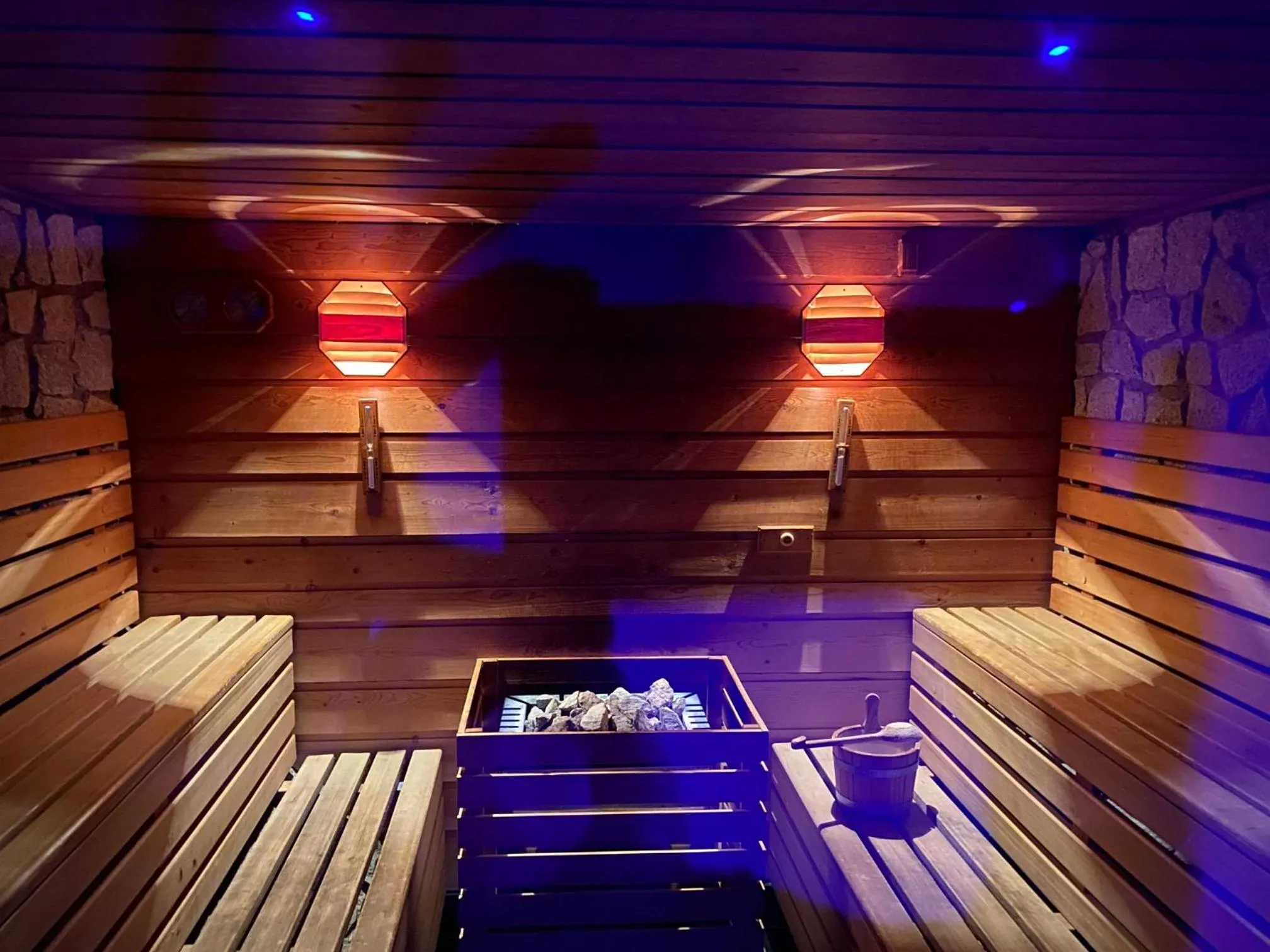 Sauna in Grand Hotel Miramonti