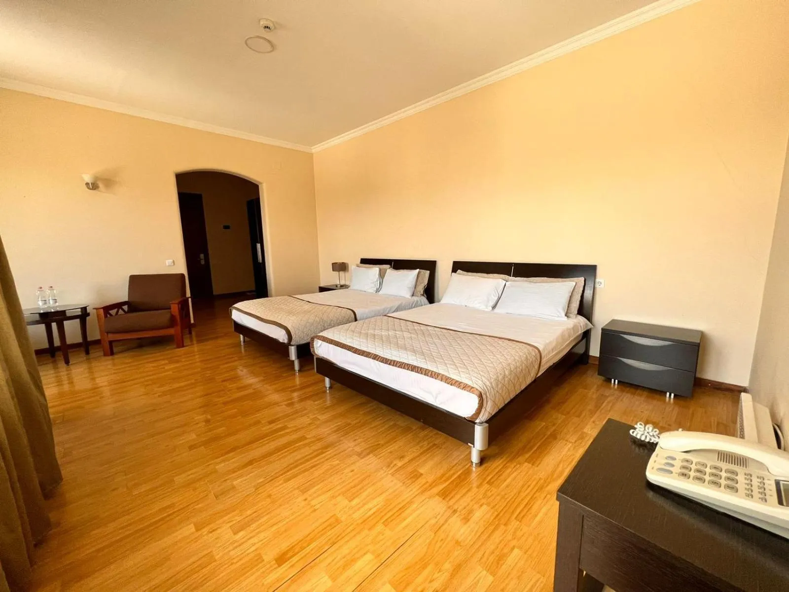 Bed in Hotel Beaumonde Garden