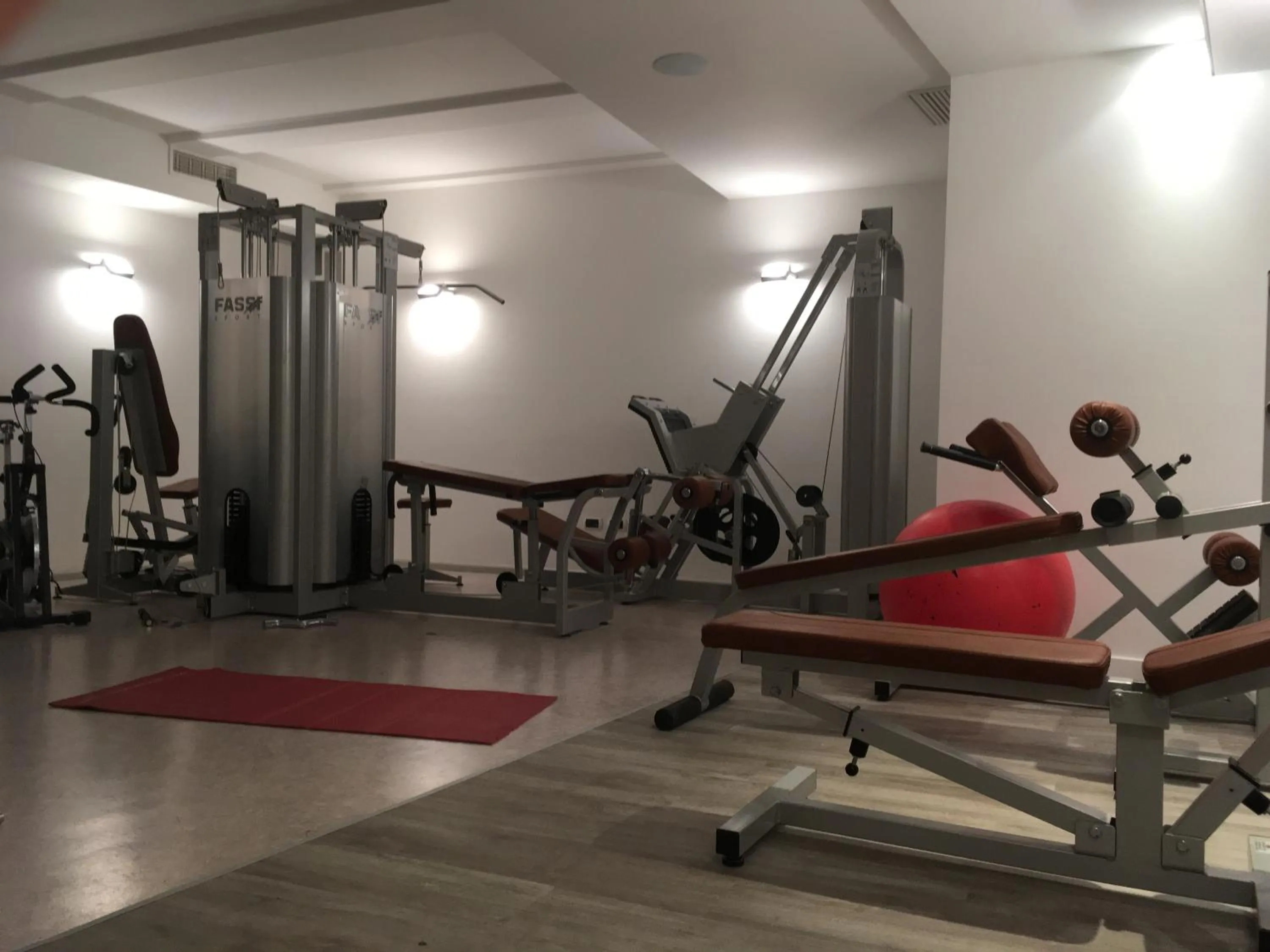 Fitness centre/facilities in Hotel Castel Pietra