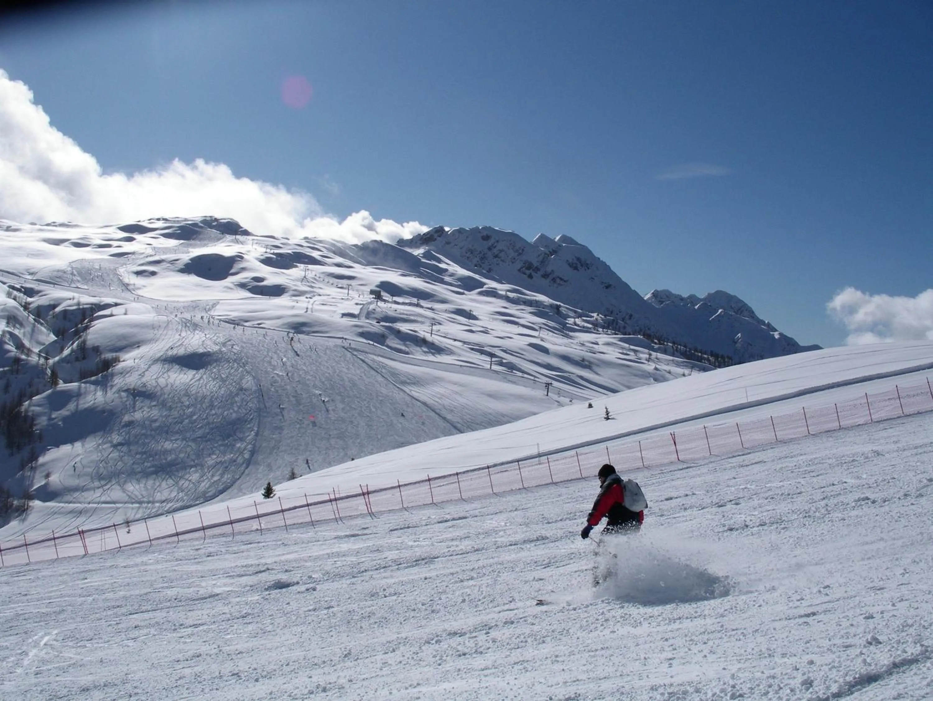 Skiing in Hotel Castel Pietra