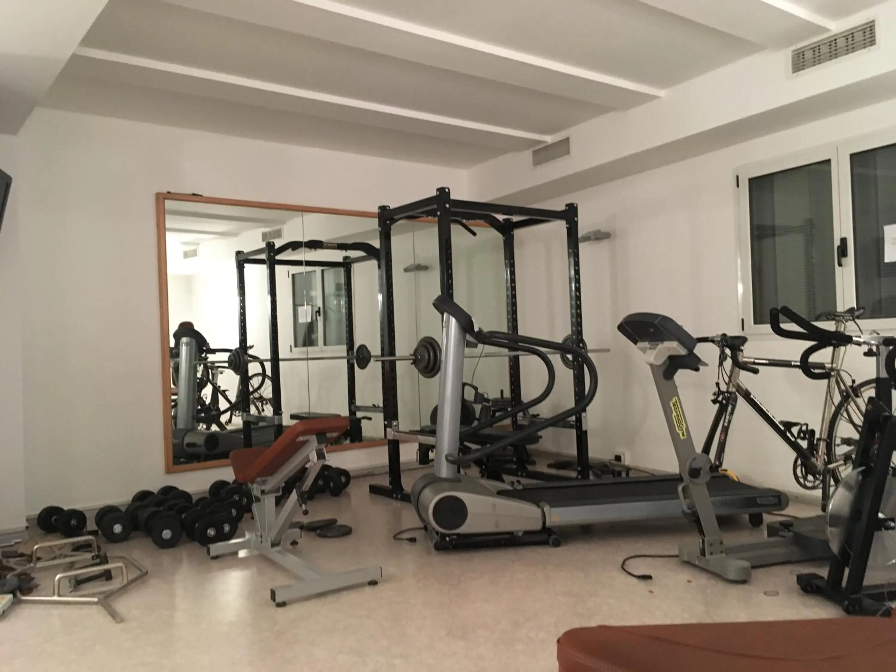 Fitness centre/facilities in Hotel Castel Pietra