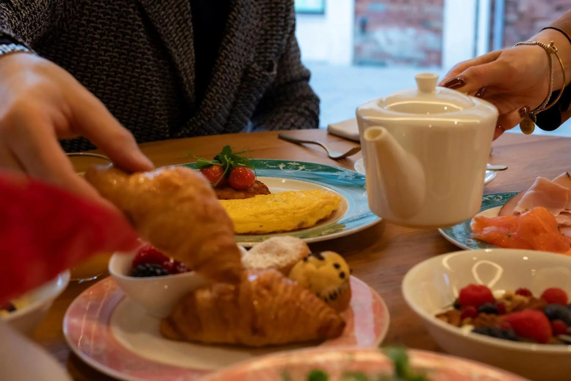 Buffet breakfast in Ca' Bonfadini Historic Experience