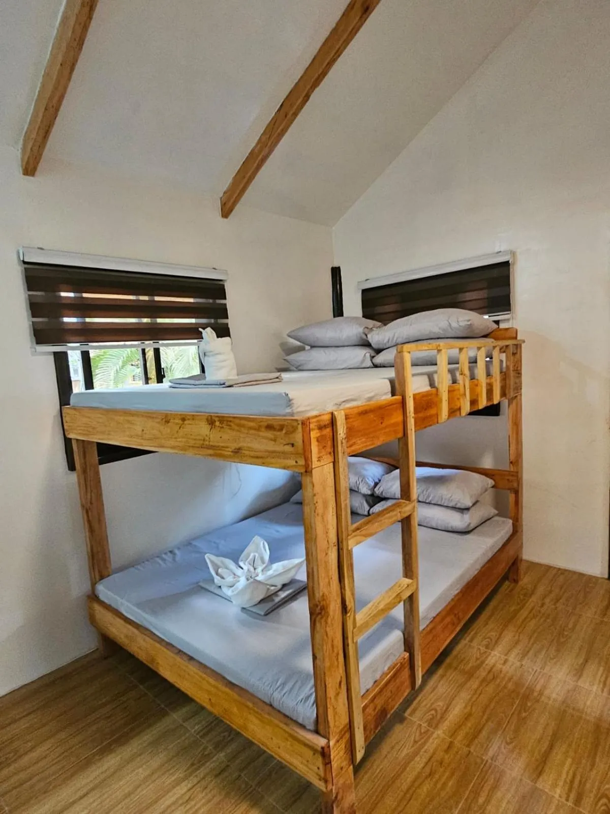 Bed in Big BamBoo Beach Resort Sipalay