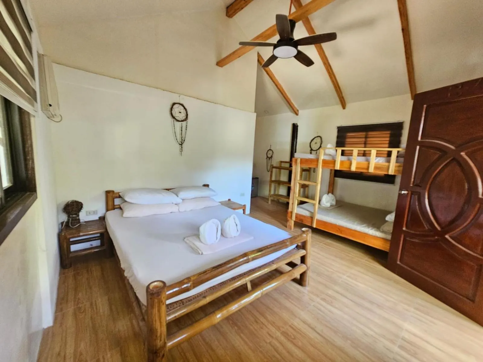 Bed in Big BamBoo Beach Resort Sipalay