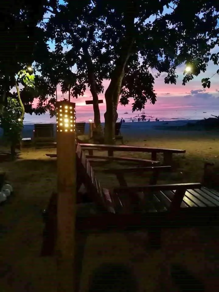 Natural landscape in Big BamBoo Beach Resort Sipalay