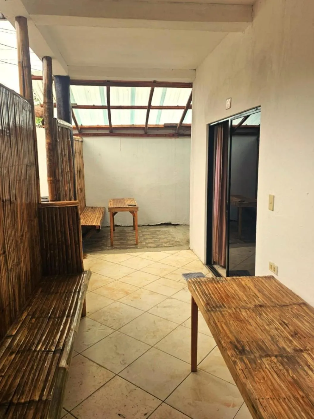 Balcony/Terrace in Big BamBoo Beach Resort Sipalay