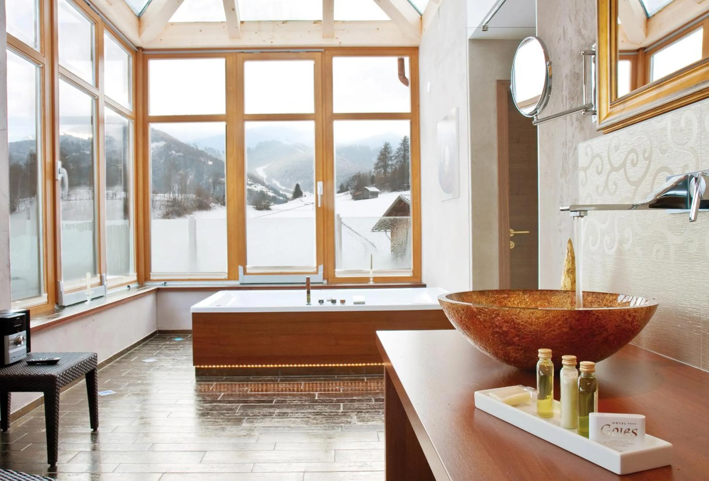 Bath in Alpine Resort Goies Superior