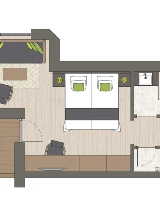 Floor plan in Alpine Resort Goies Superior
