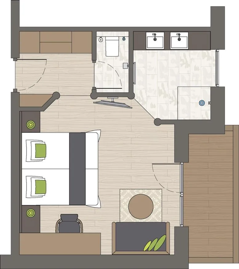 Floor plan in Alpine Resort Goies Superior