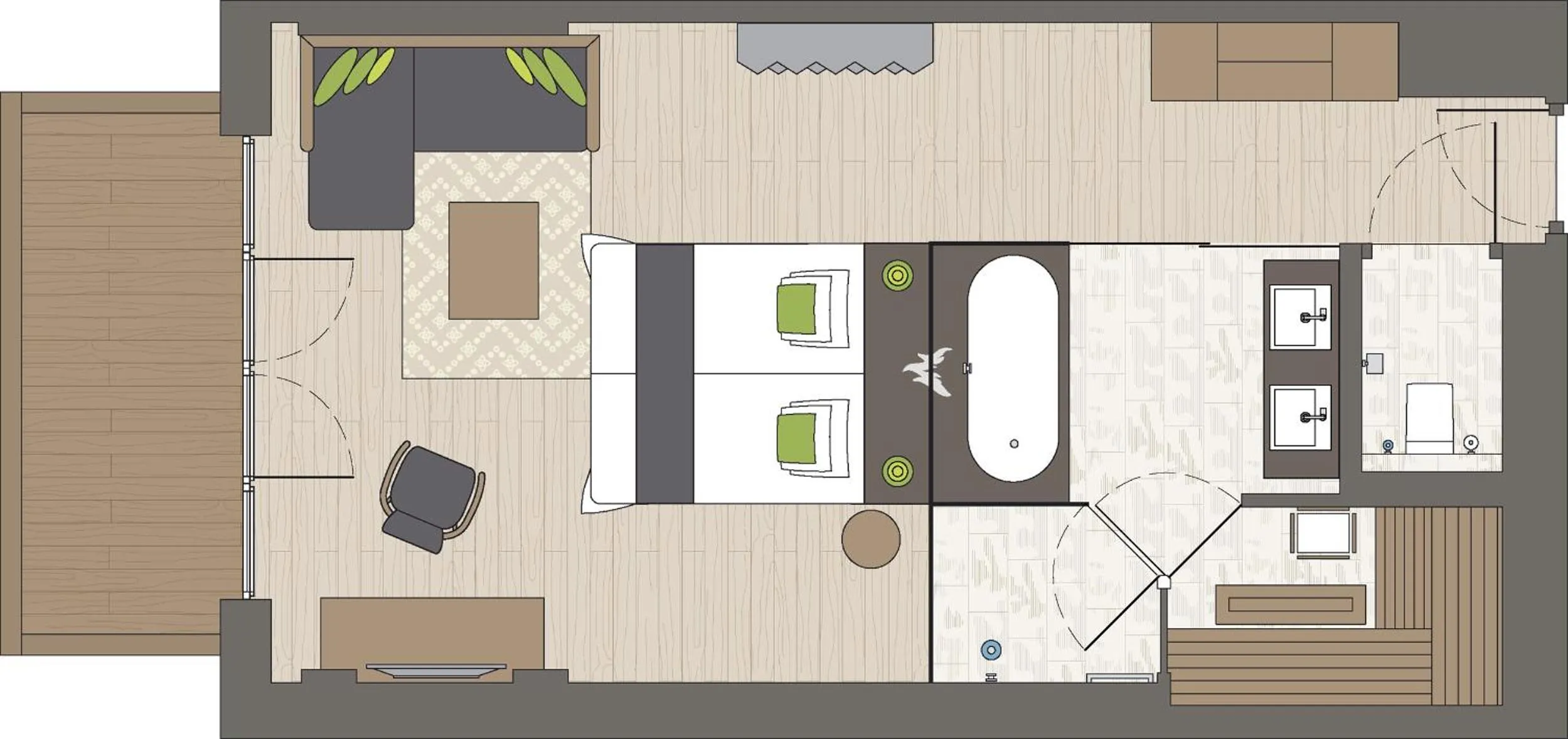 Floor plan in Alpine Resort Goies Superior
