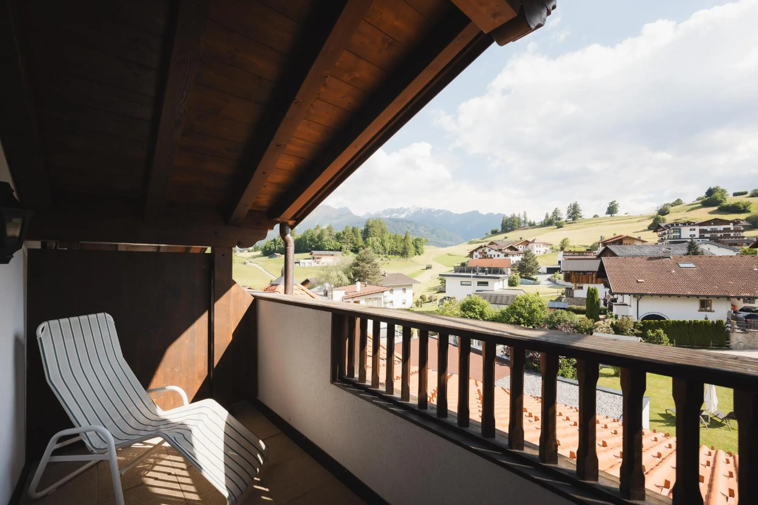 Balcony/Terrace in Alpine Resort Goies Superior