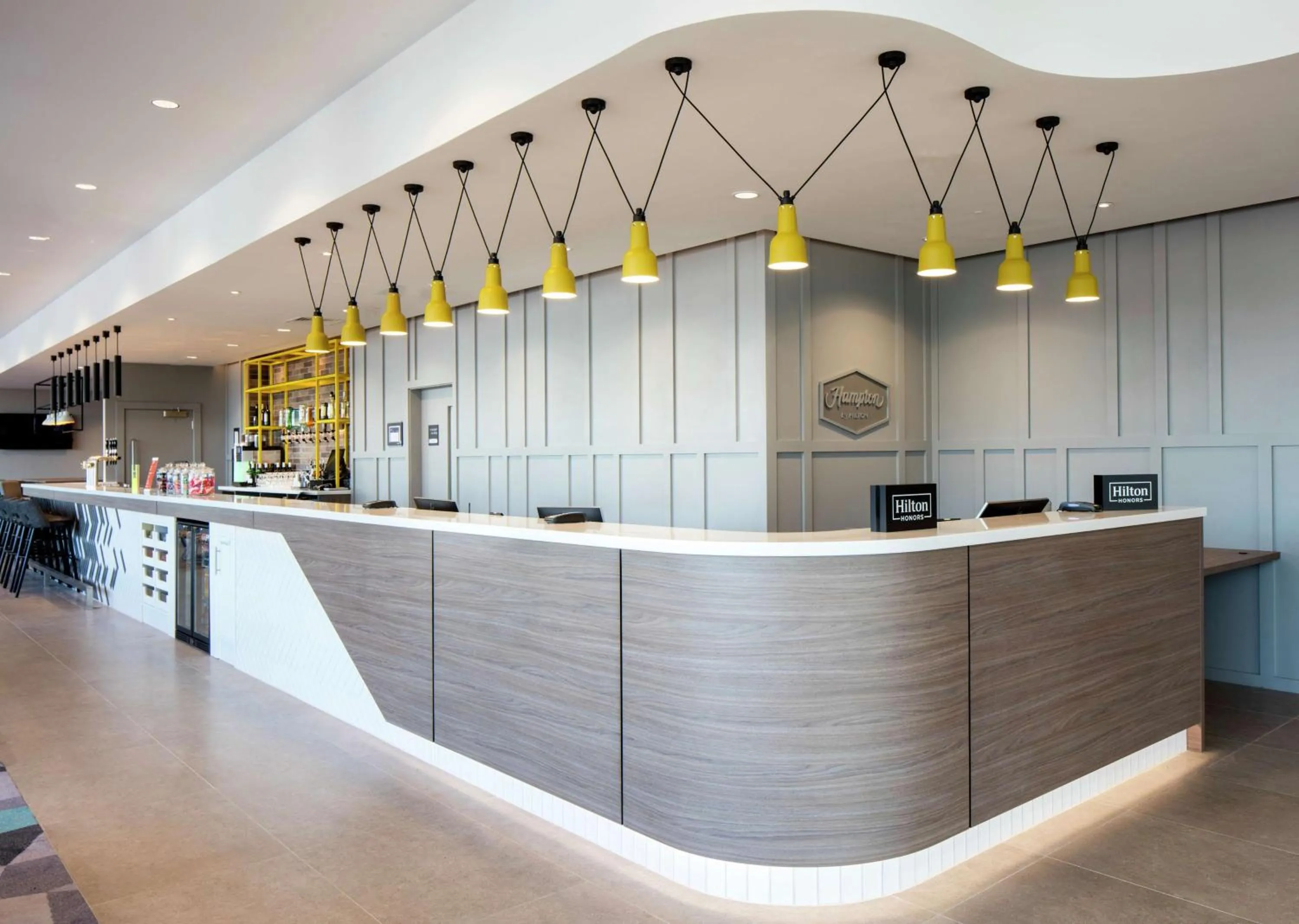 Lobby or reception in Hampton By Hilton Belfast City Centre