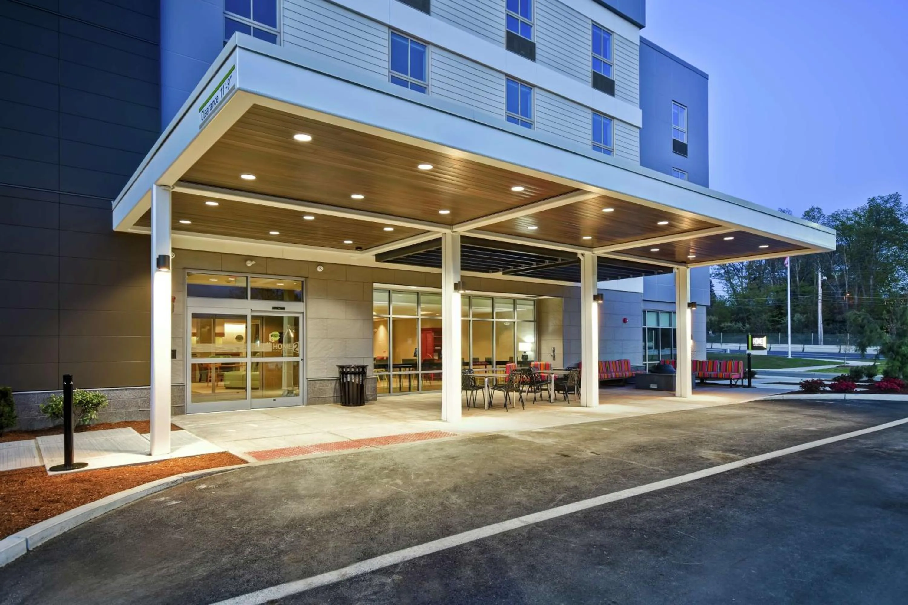 Property building in Home2 Suites By Hilton Walpole Foxborough