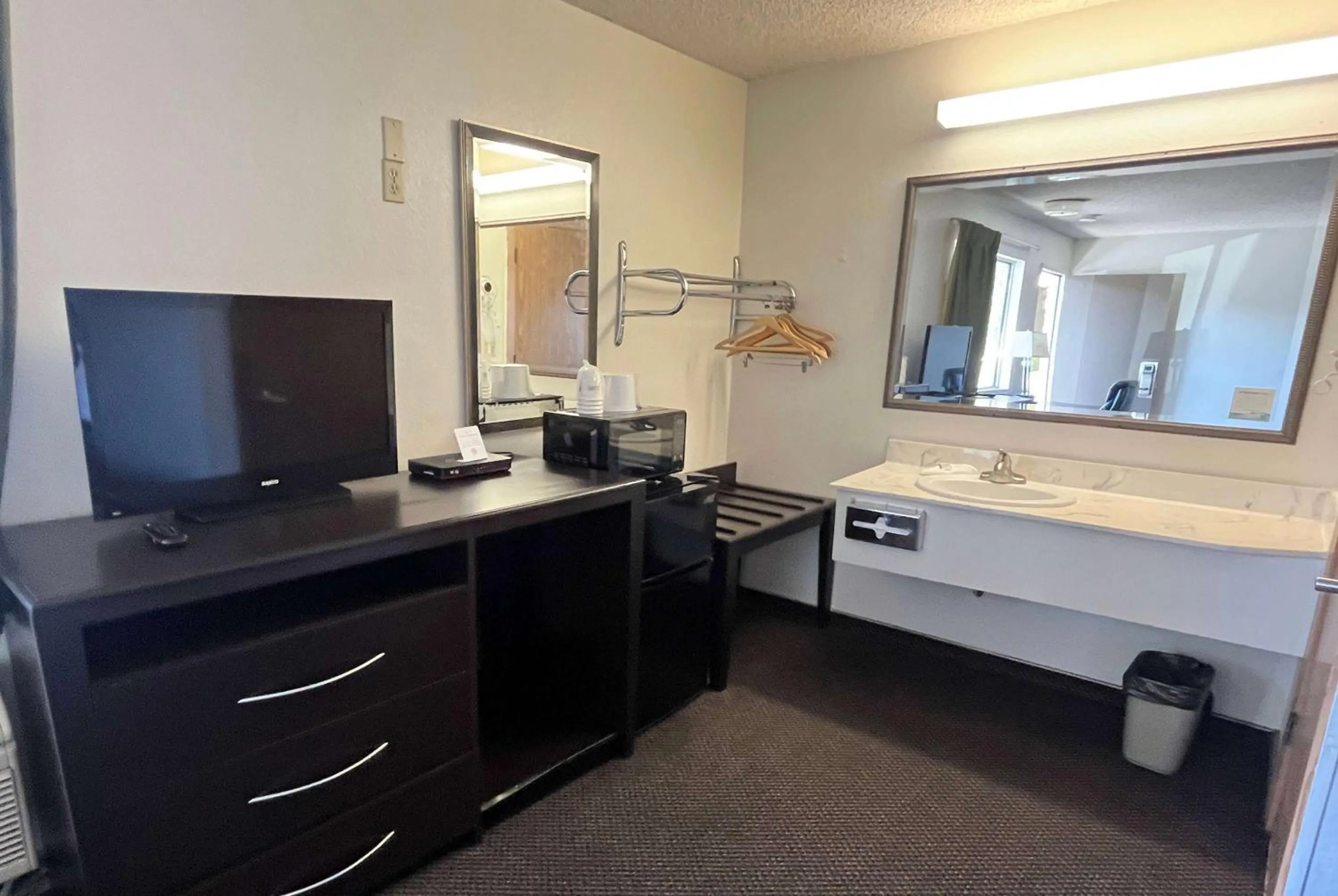 Photo of the whole room in Super 8 by Wyndham Red Bluff