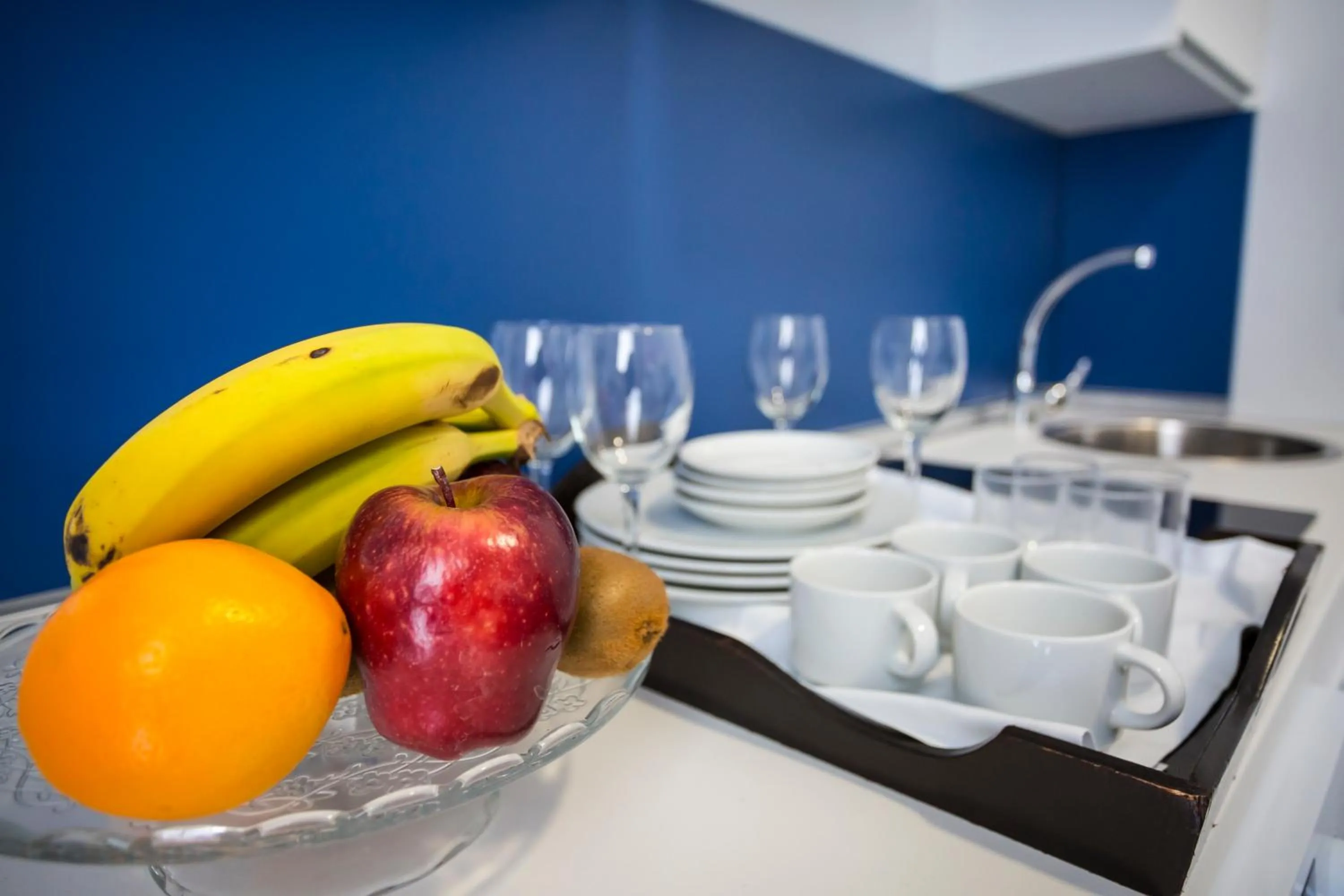 Kitchen or kitchenette in La Casa de la Trinidad Suites