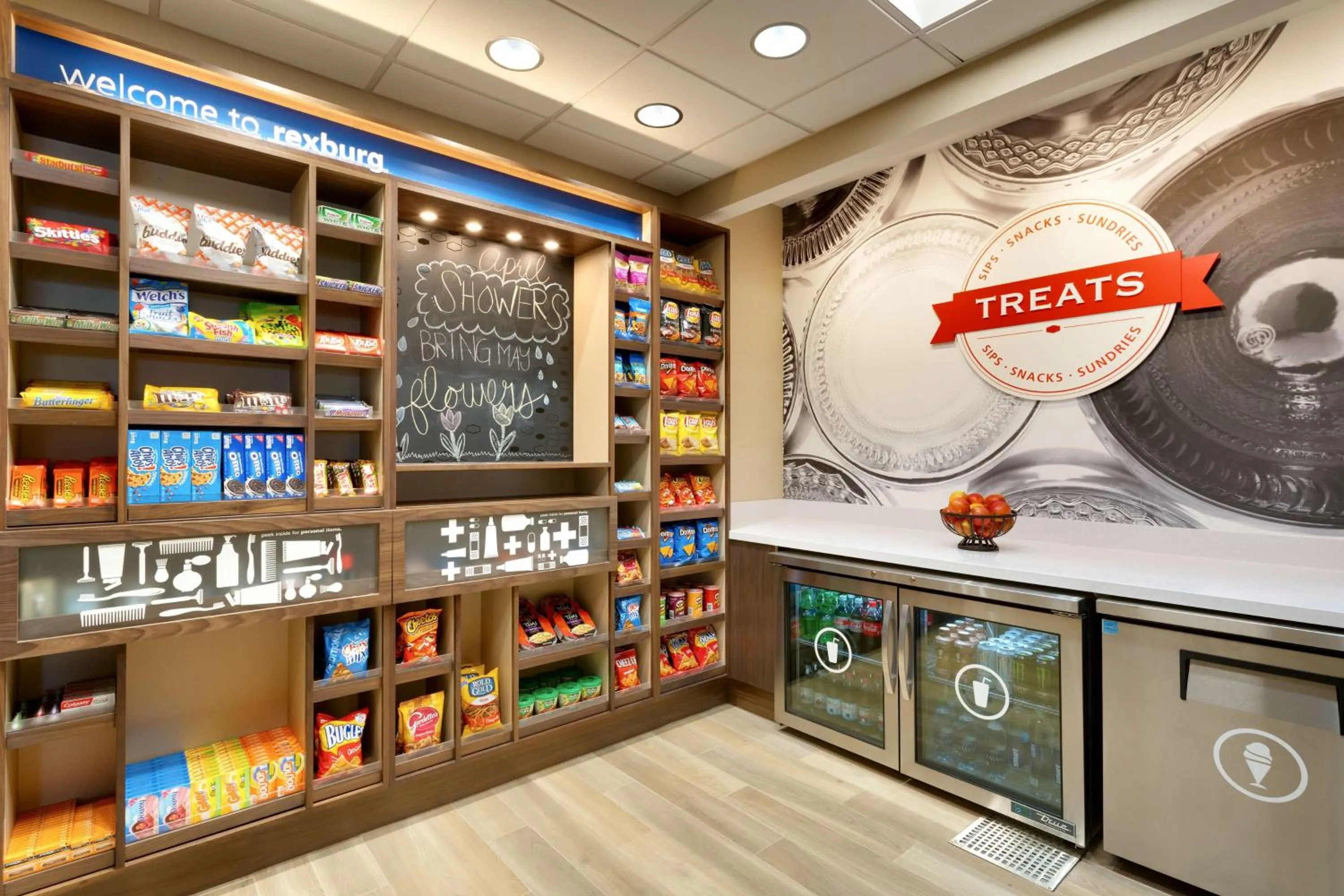 Dining area in Hampton Inn & Suites Rexburg