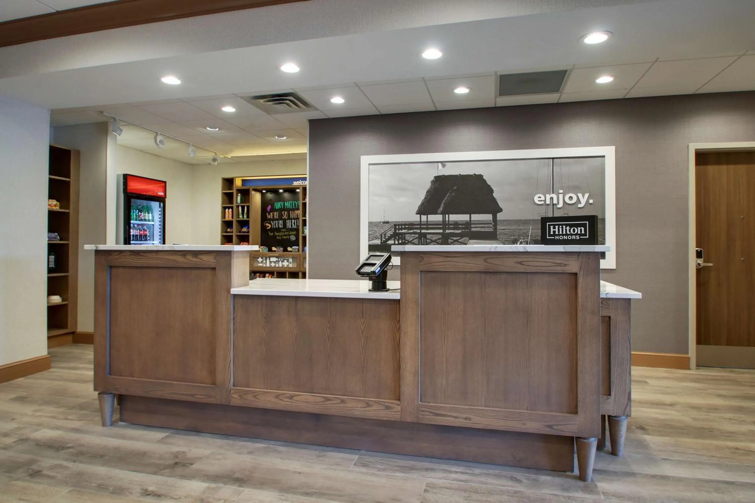 Lobby or reception in Hampton Inn Sneads Ferry Topsail Beach