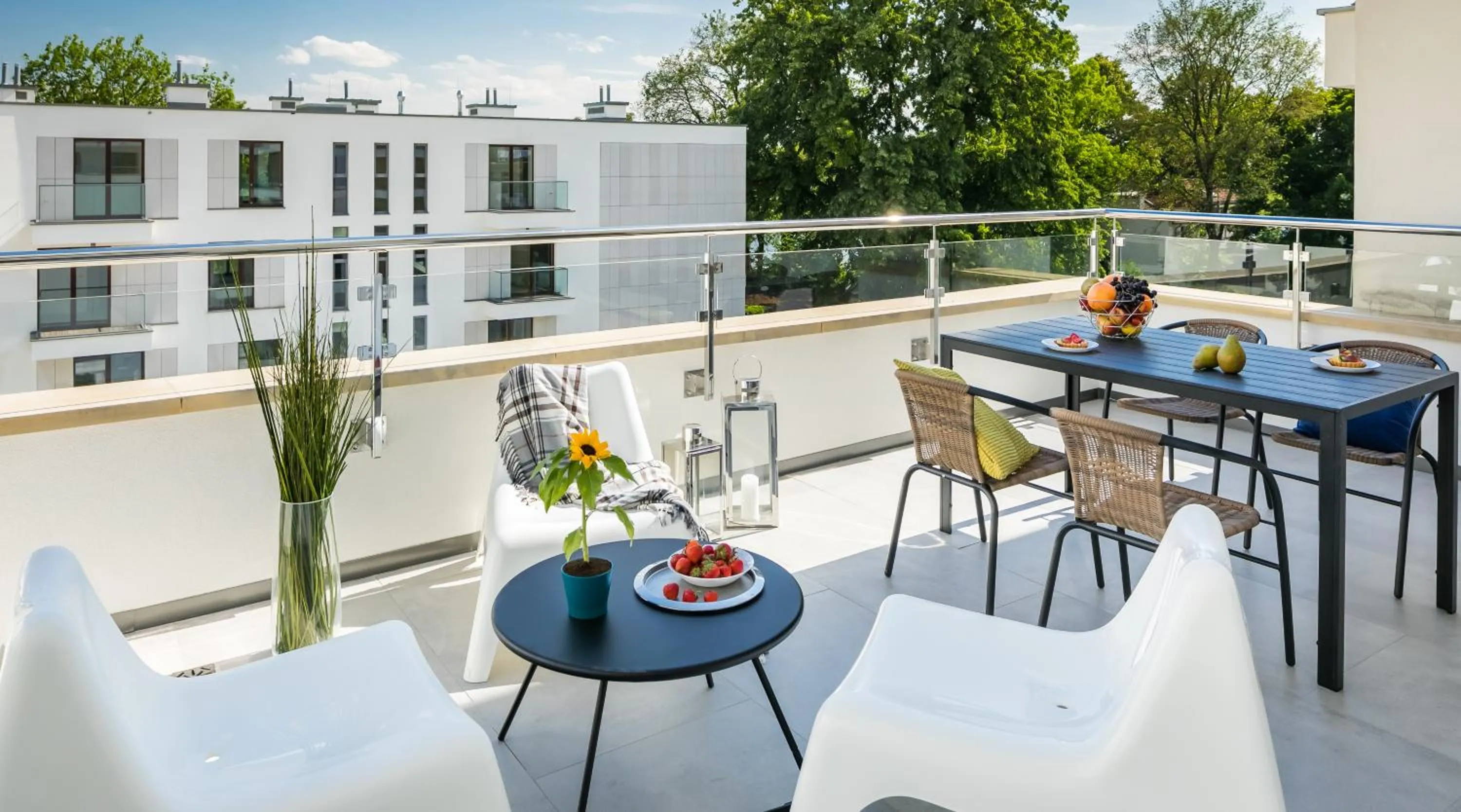 Balcony/Terrace in Vistula Boutique Exclusive Apartments