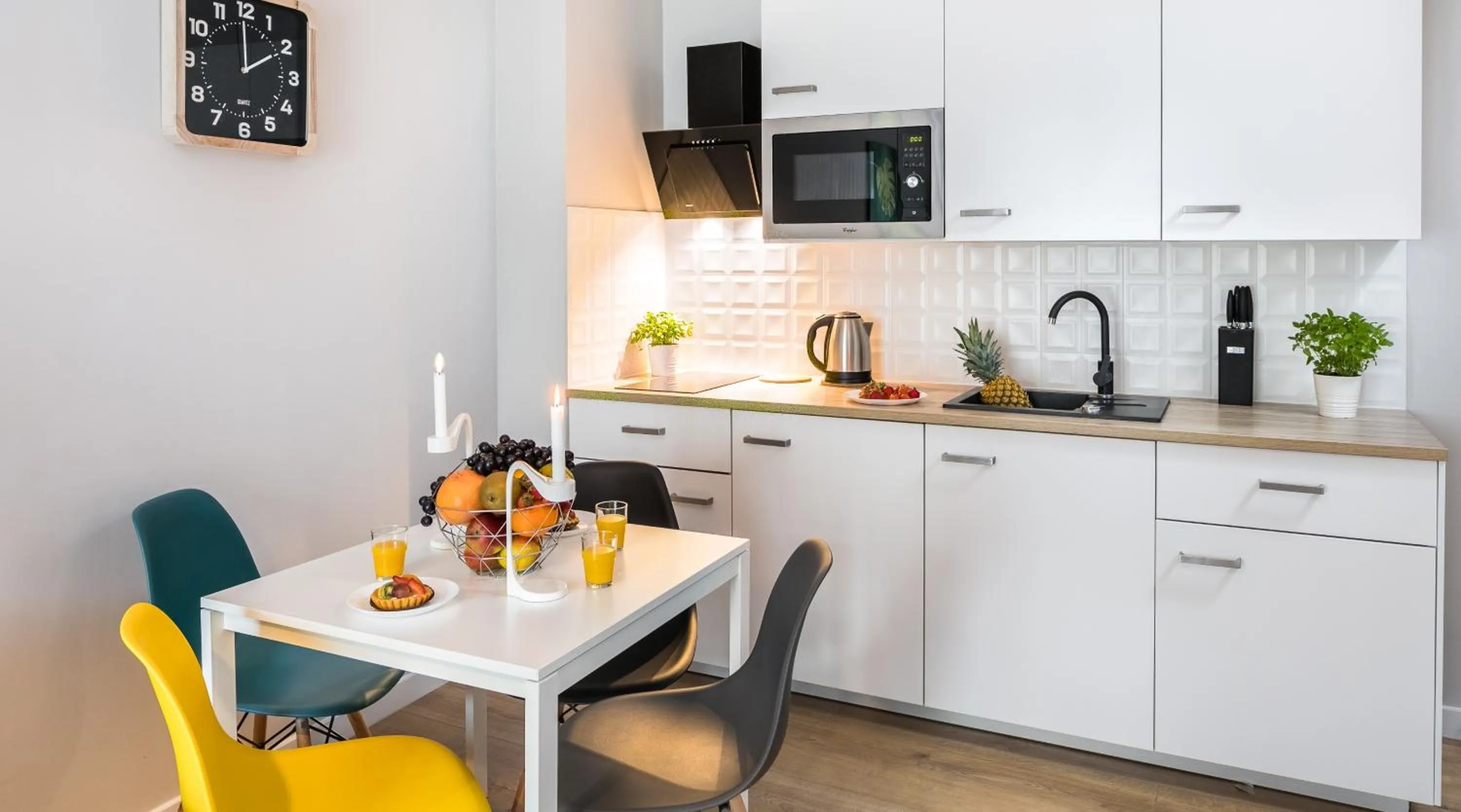 Kitchen or kitchenette in Vistula Boutique Exclusive Apartments