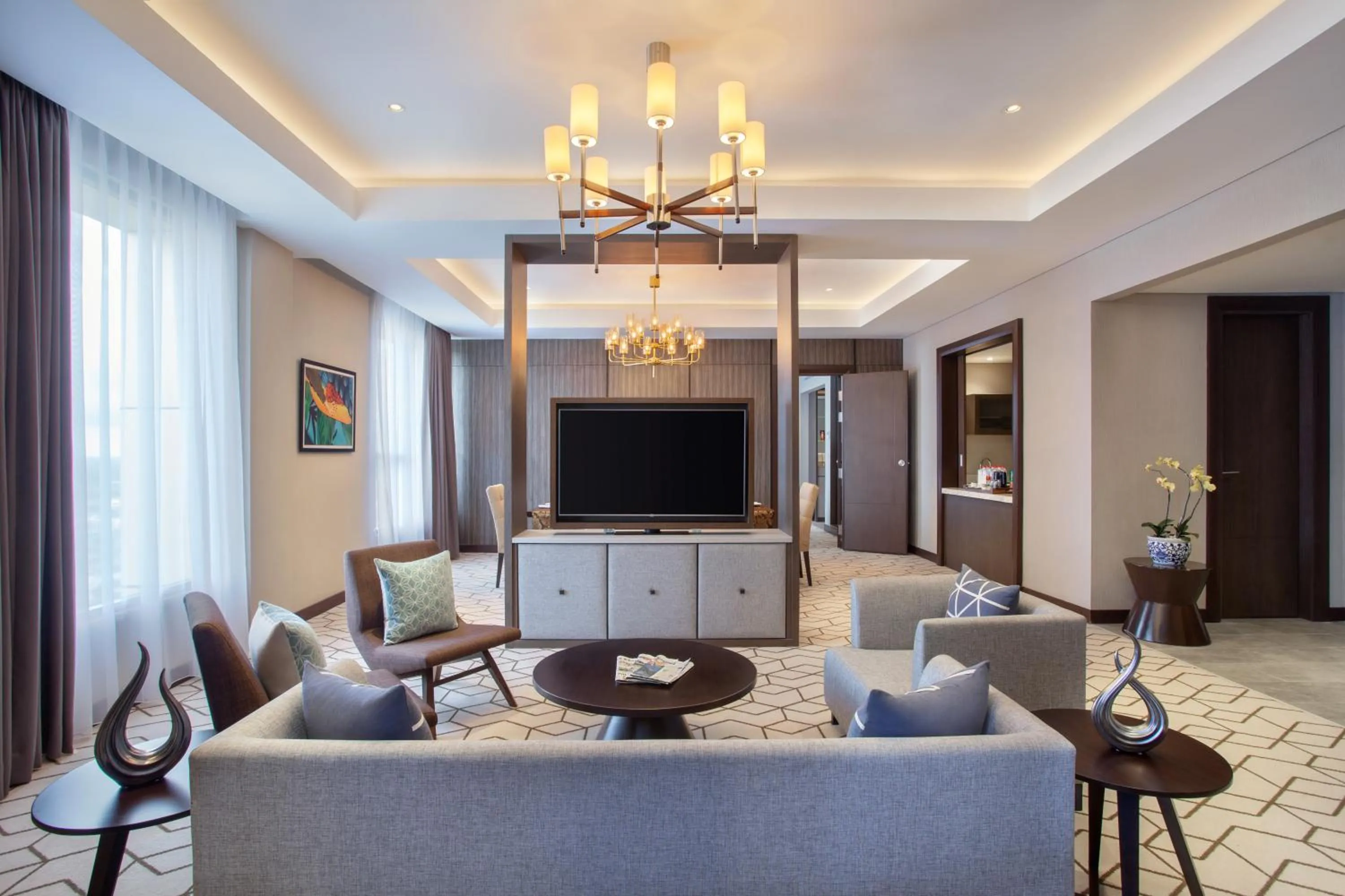 Living room in Wyndham Opi Hotel Palembang