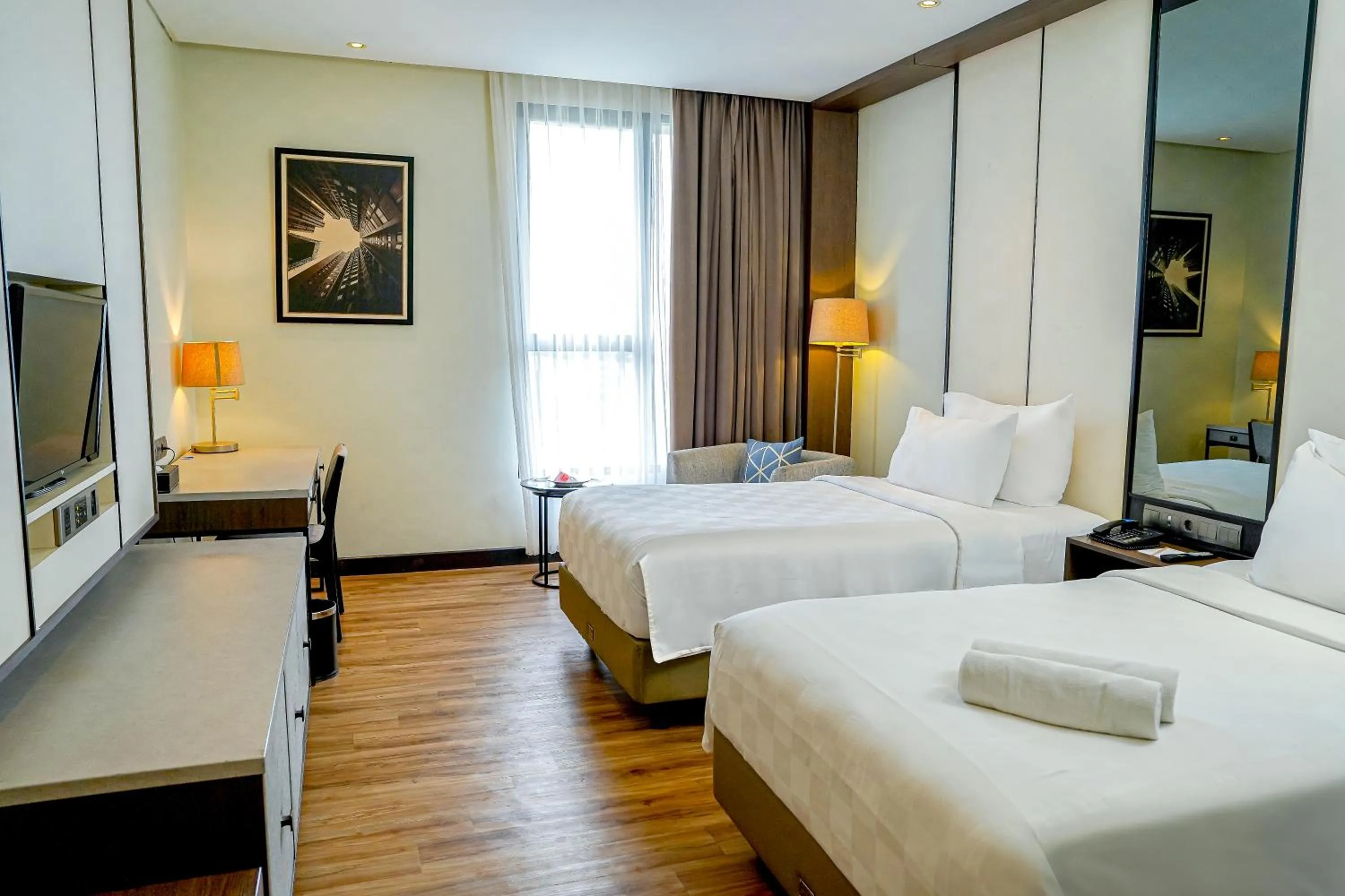 Bedroom, Bed in Wyndham Opi Hotel Palembang