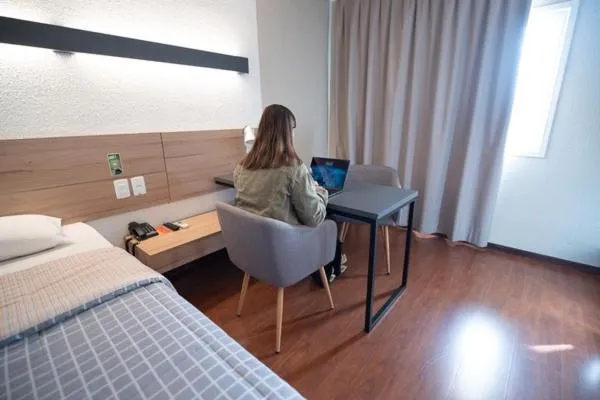 Bed in Hotel 10 Itajai/Navegantes