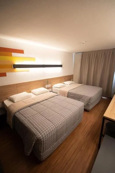 Bed in Hotel 10 Itajai/Navegantes