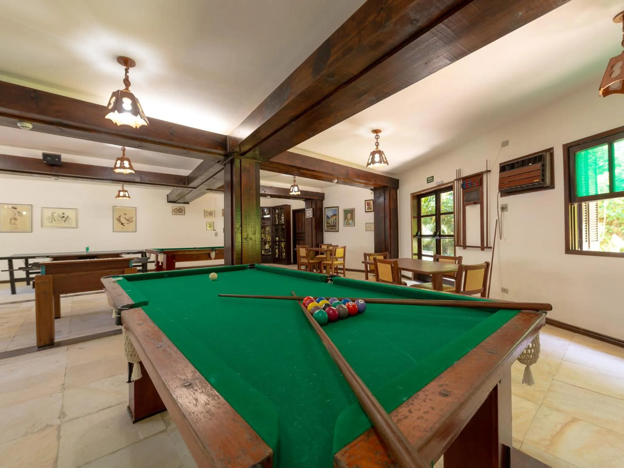 Billiard in Hotel Saveiros