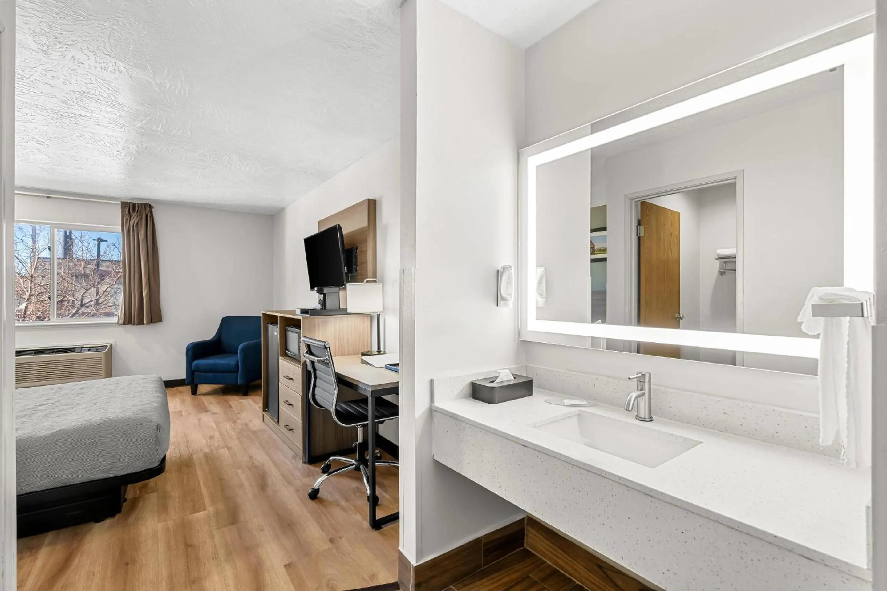 Bedroom in Quality Inn Beaver I-15