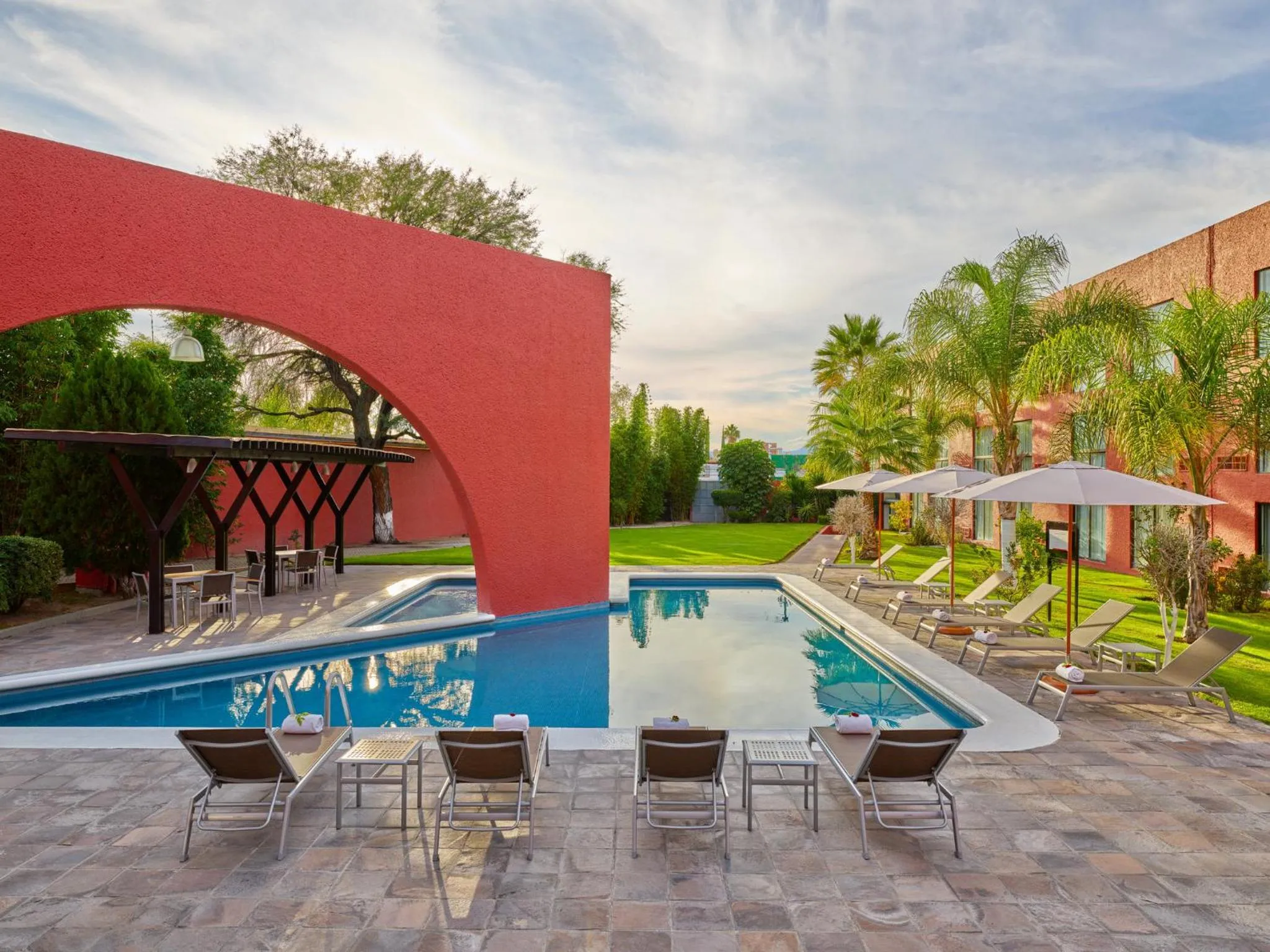 Swimming pool in Fiesta Inn Aguascalientes