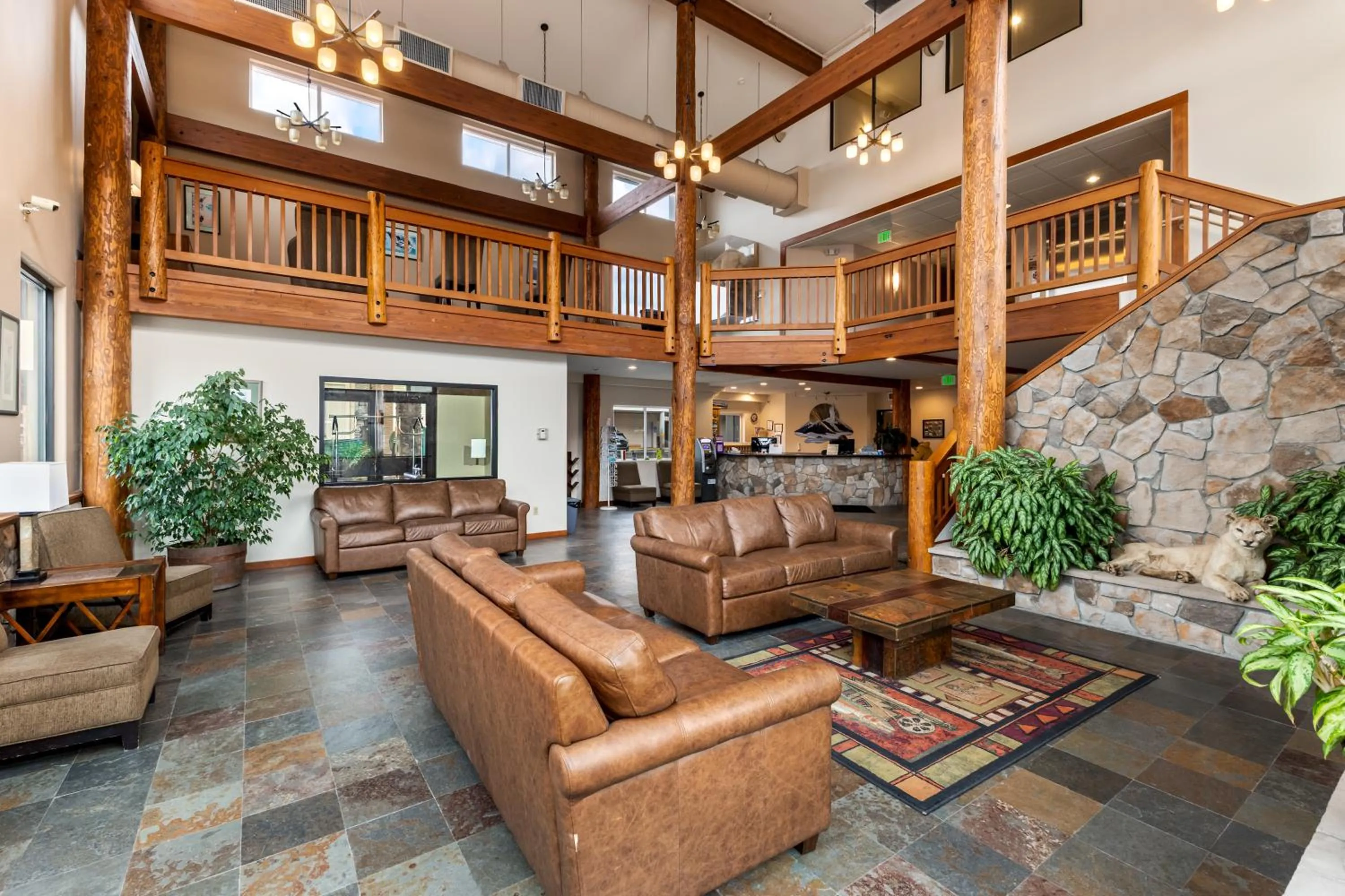 Lobby or reception in Breeze Inn Hotel & Motel