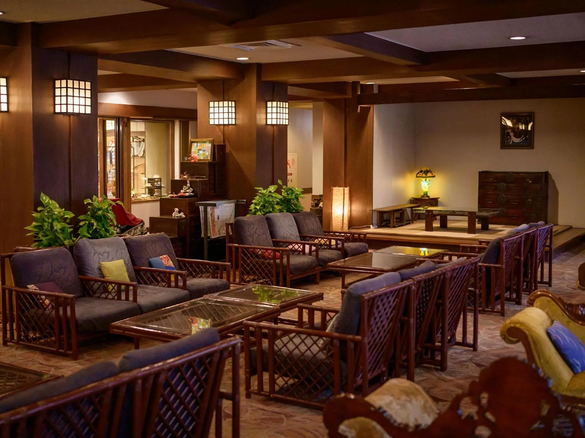 Lobby or reception in Isshinkan