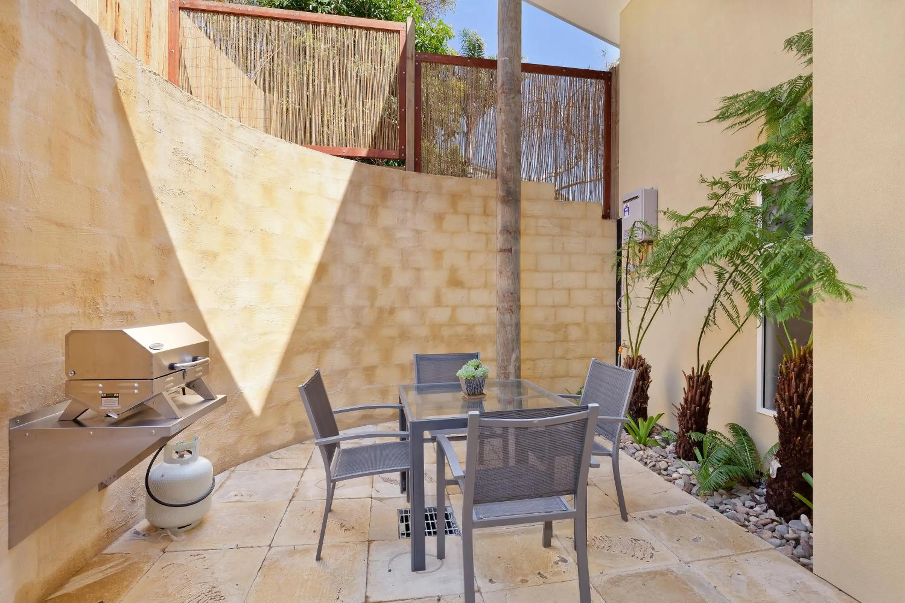 BBQ facilities in Tathra Beach House Holiday Apartments