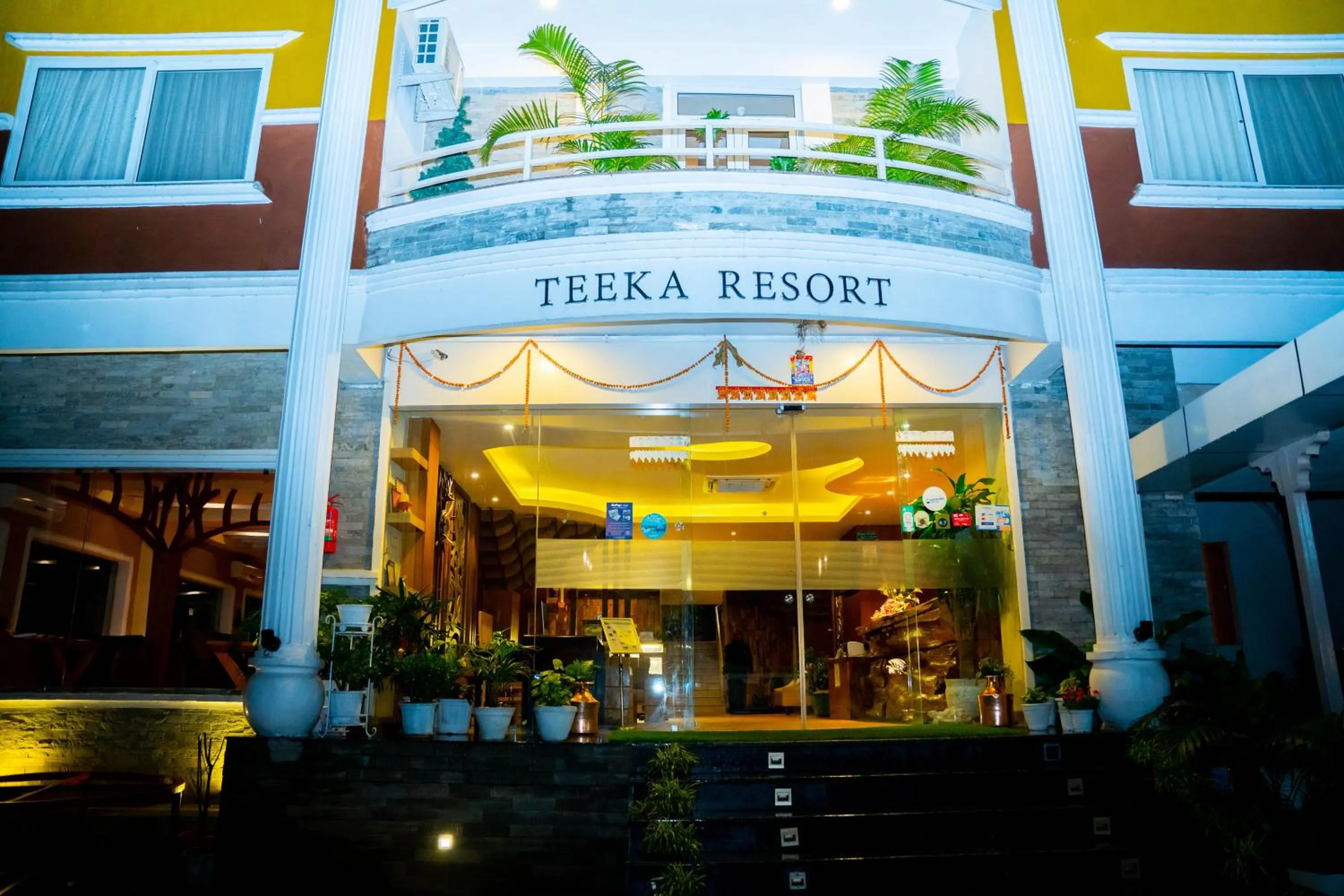 Property building in Teeka Resort Suites & Spa