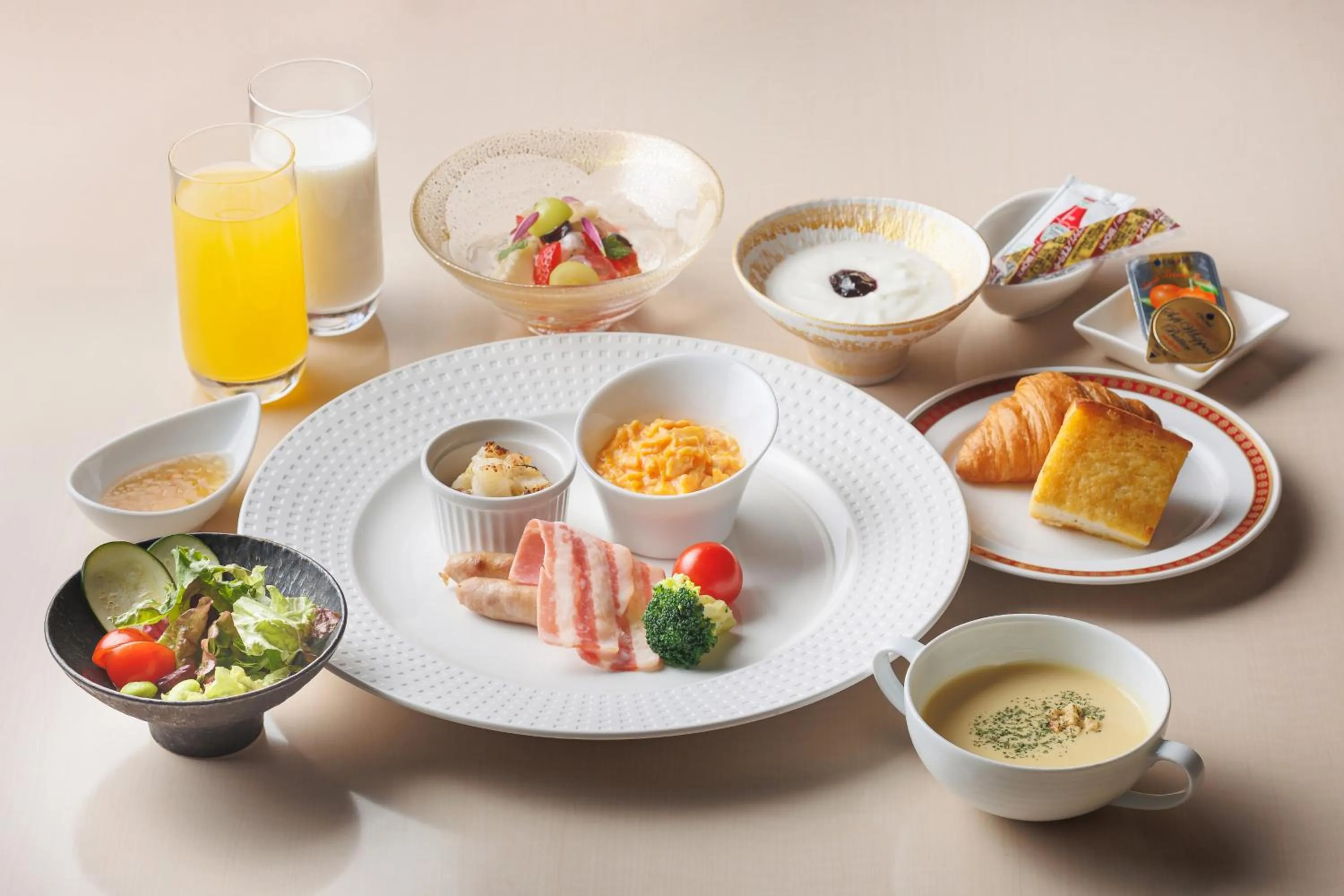 Breakfast in Kokusai 21 International Hotel