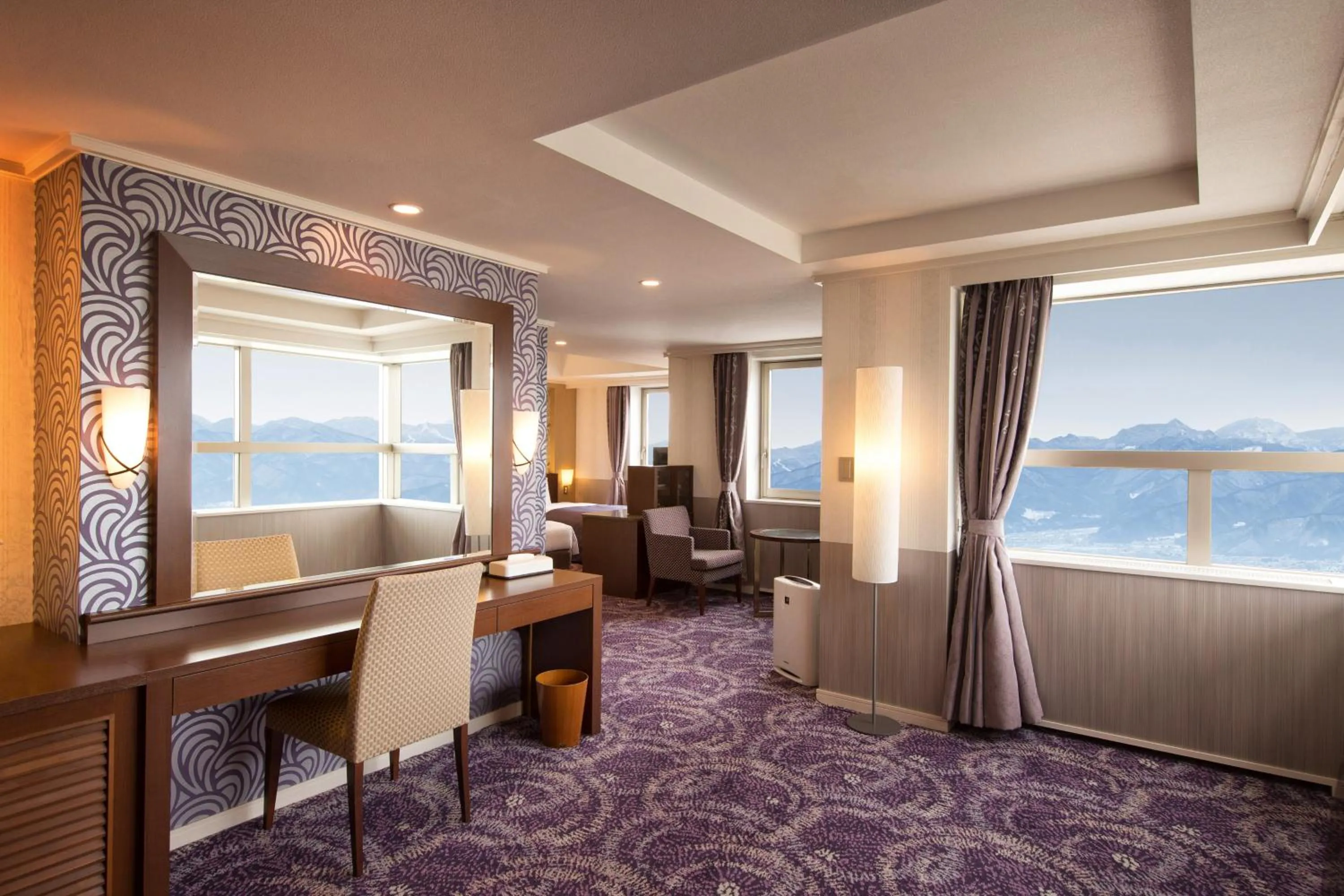 Bed in Kokusai 21 International Hotel