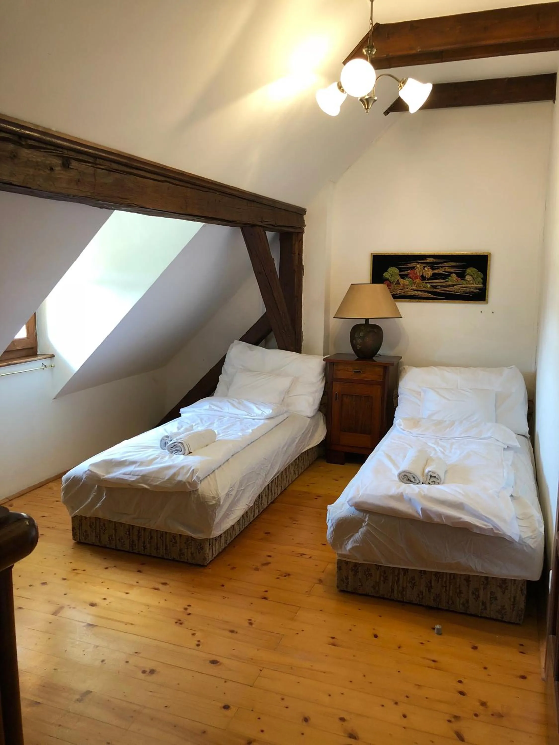 Bed in The Houses of History - anno 1830