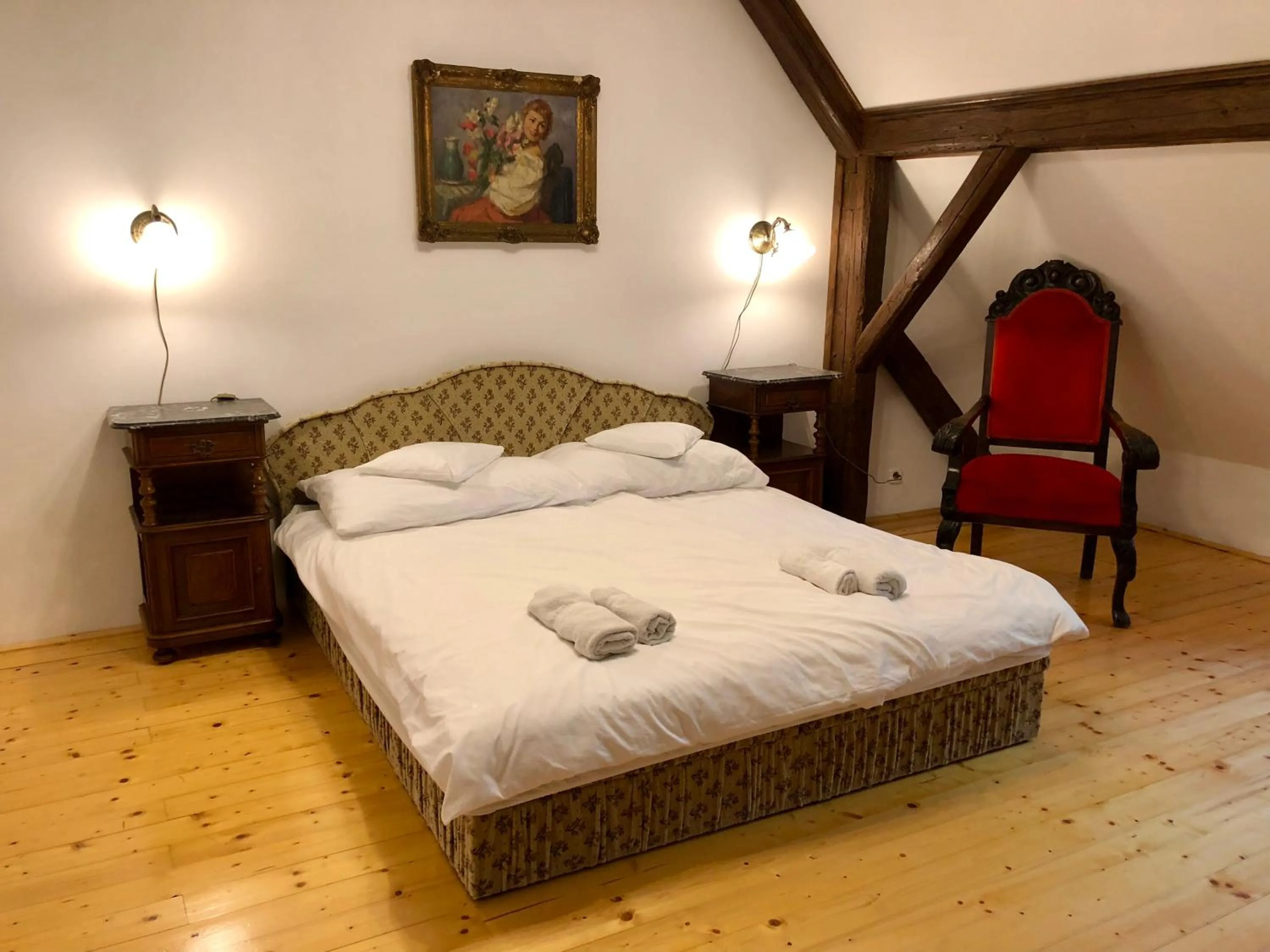Bed in The Houses of History - anno 1830