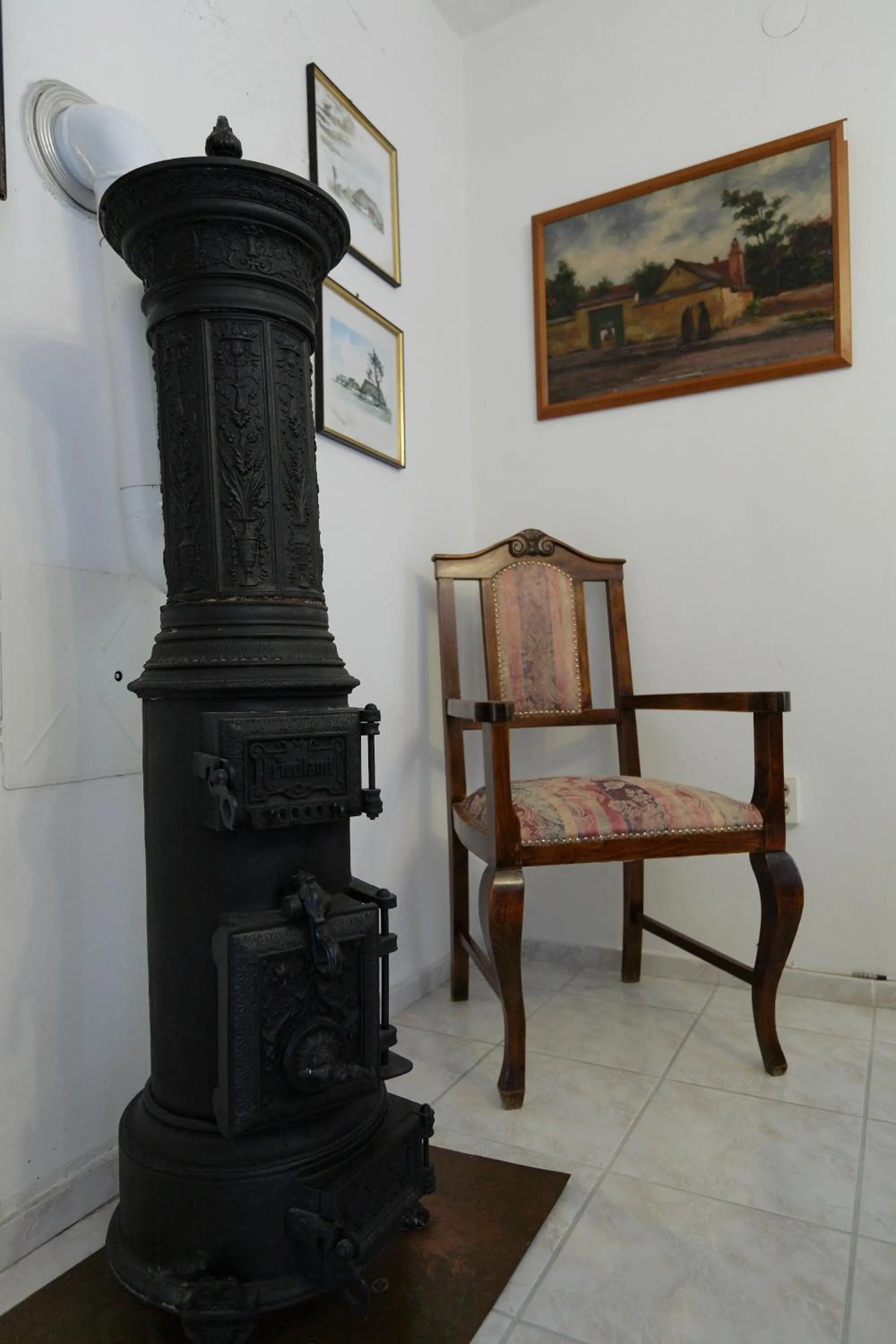 Living room in The Houses of History - anno 1830