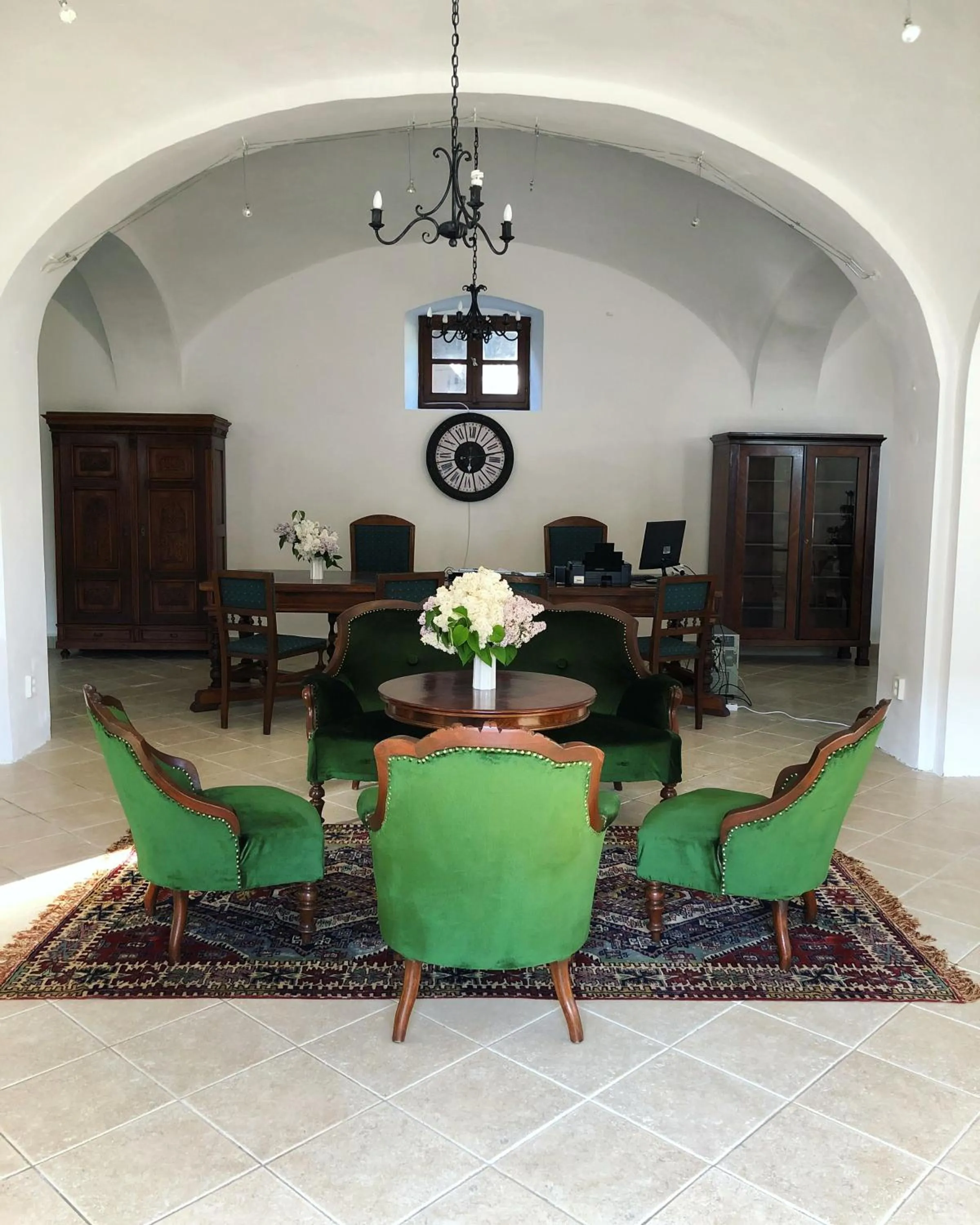 Lobby or reception in The Houses of History - anno 1830