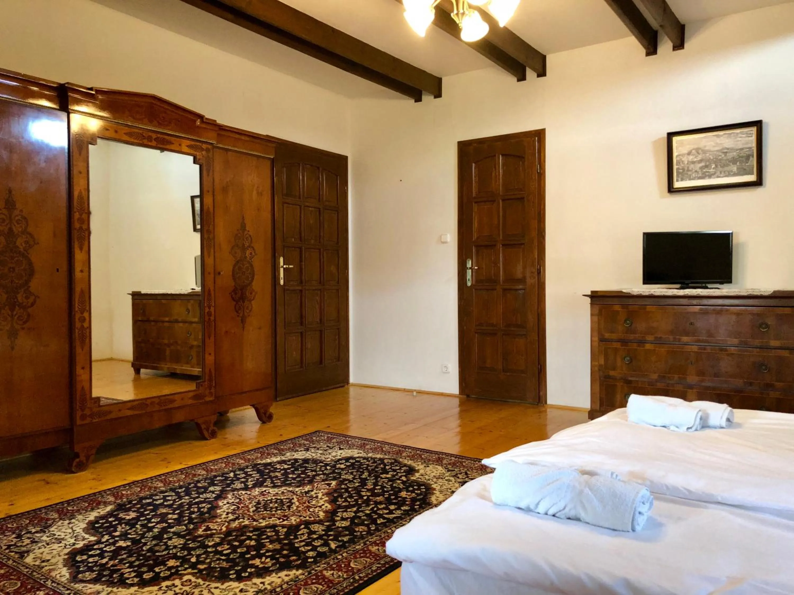 Bed in The Houses of History - anno 1830