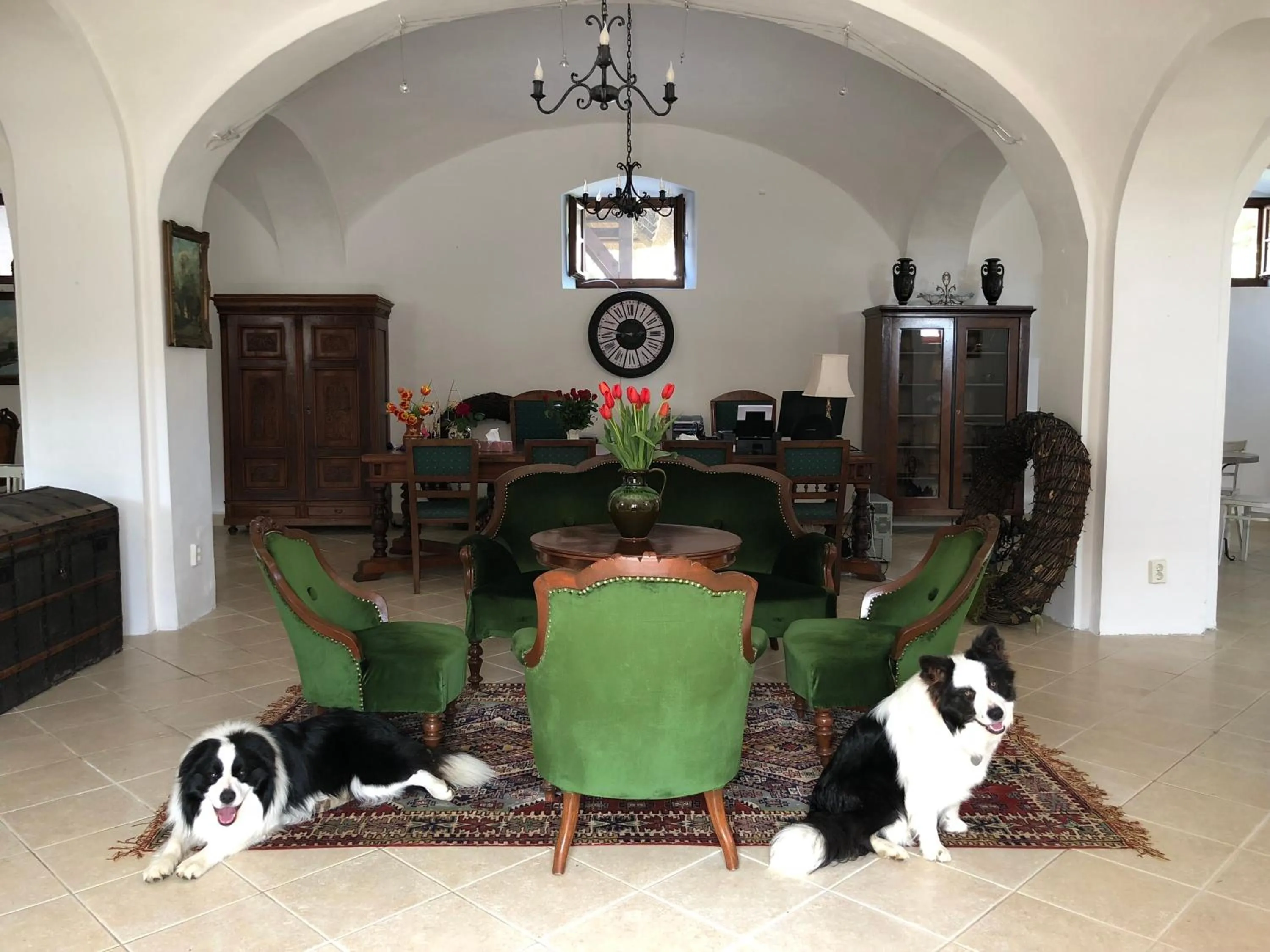 Lobby or reception in The Houses of History - anno 1830