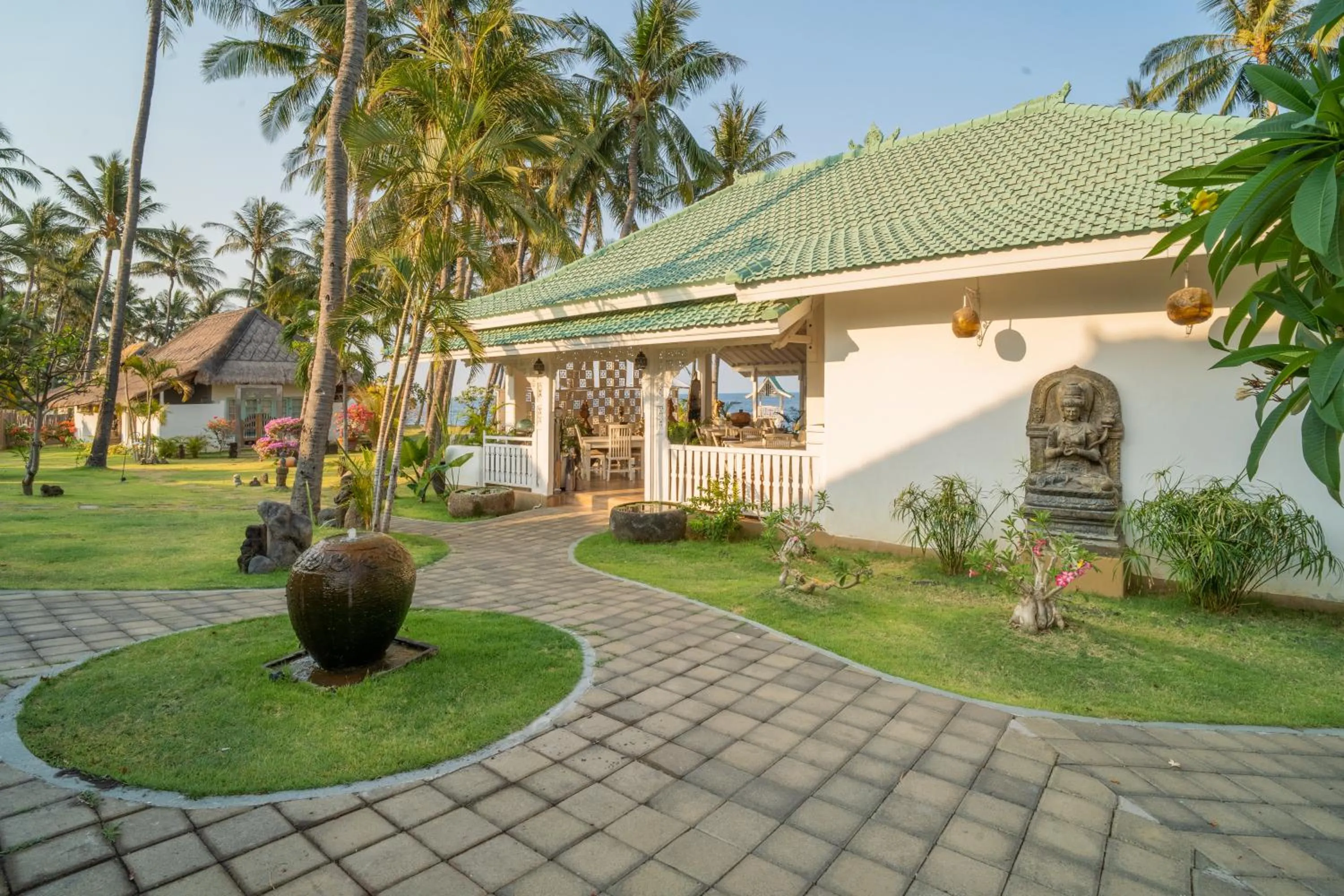 Property building in Scuba Seraya Resort