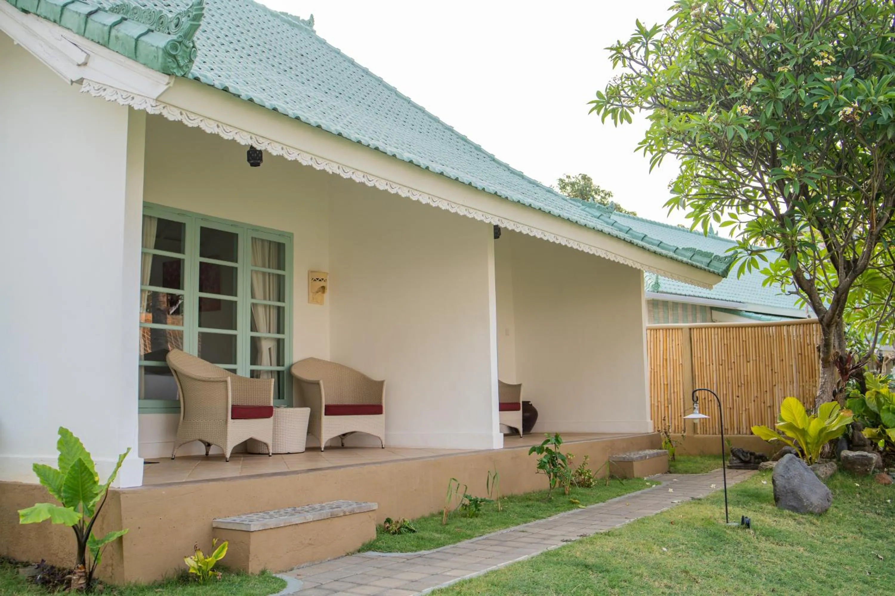 Patio in Scuba Seraya Resort